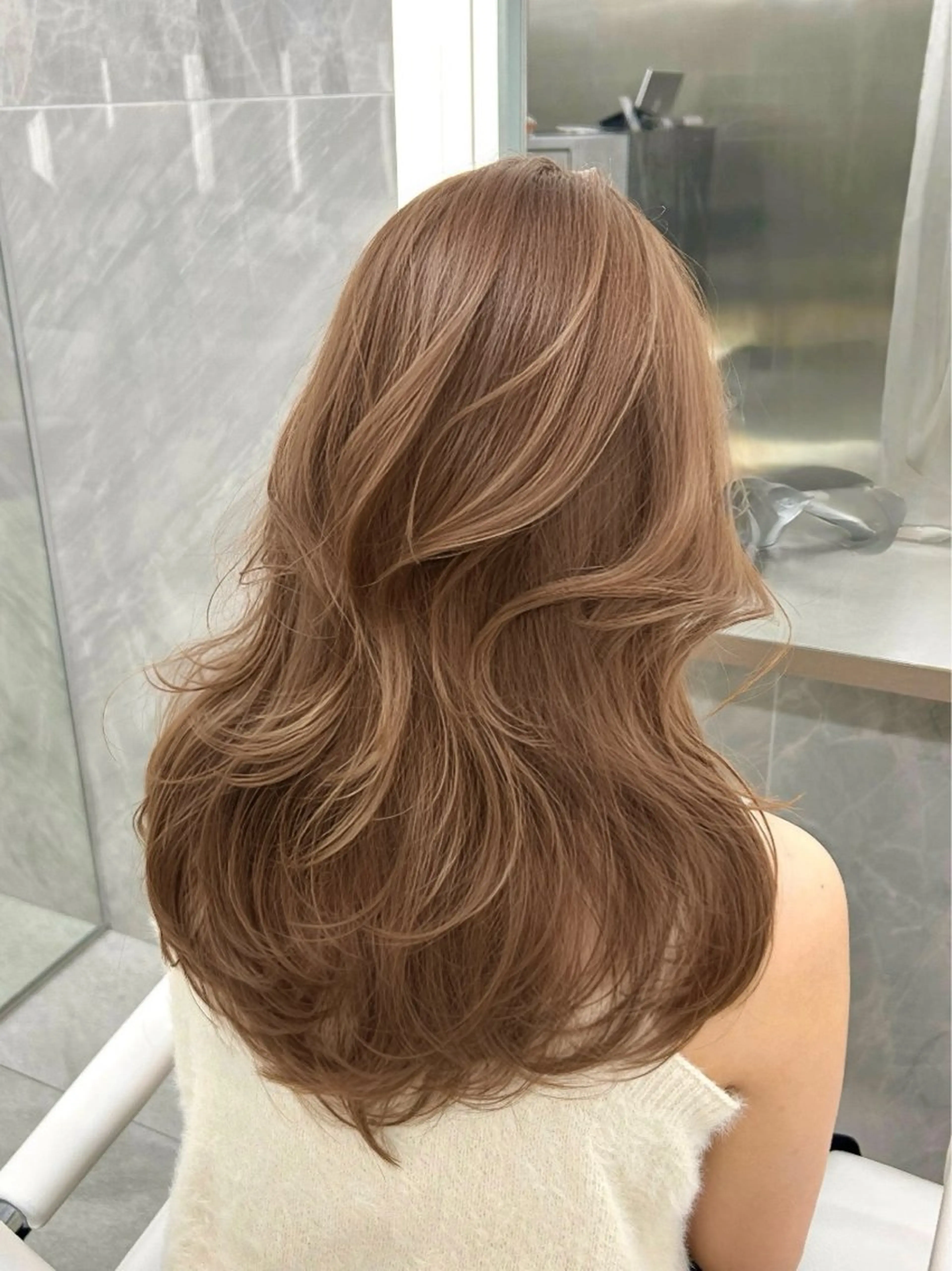 ロング ひな/メンズカッ ト/カラーモデル募集のヘアスタイル