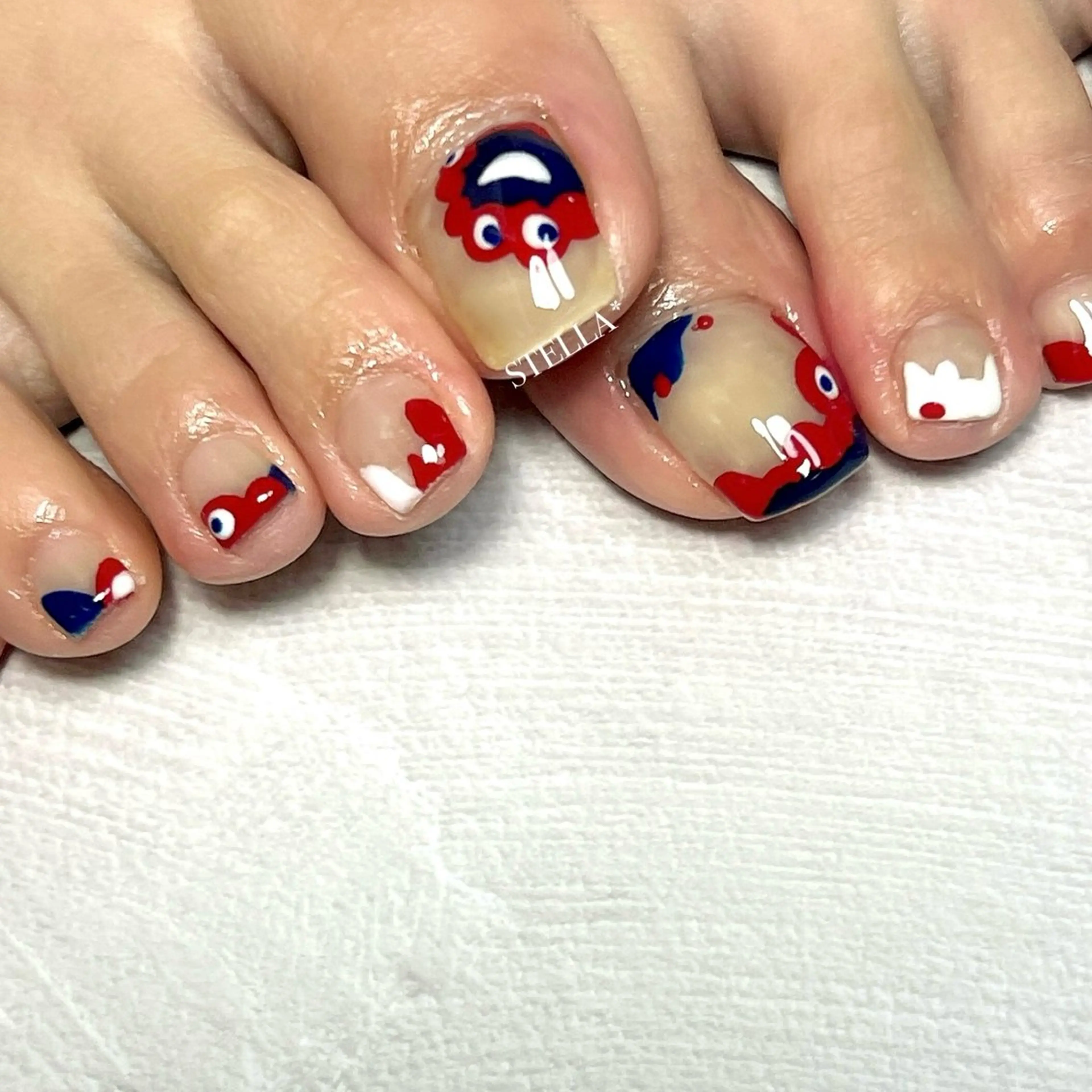 ネイル フットネイル stella ⋆のネイルデザイン