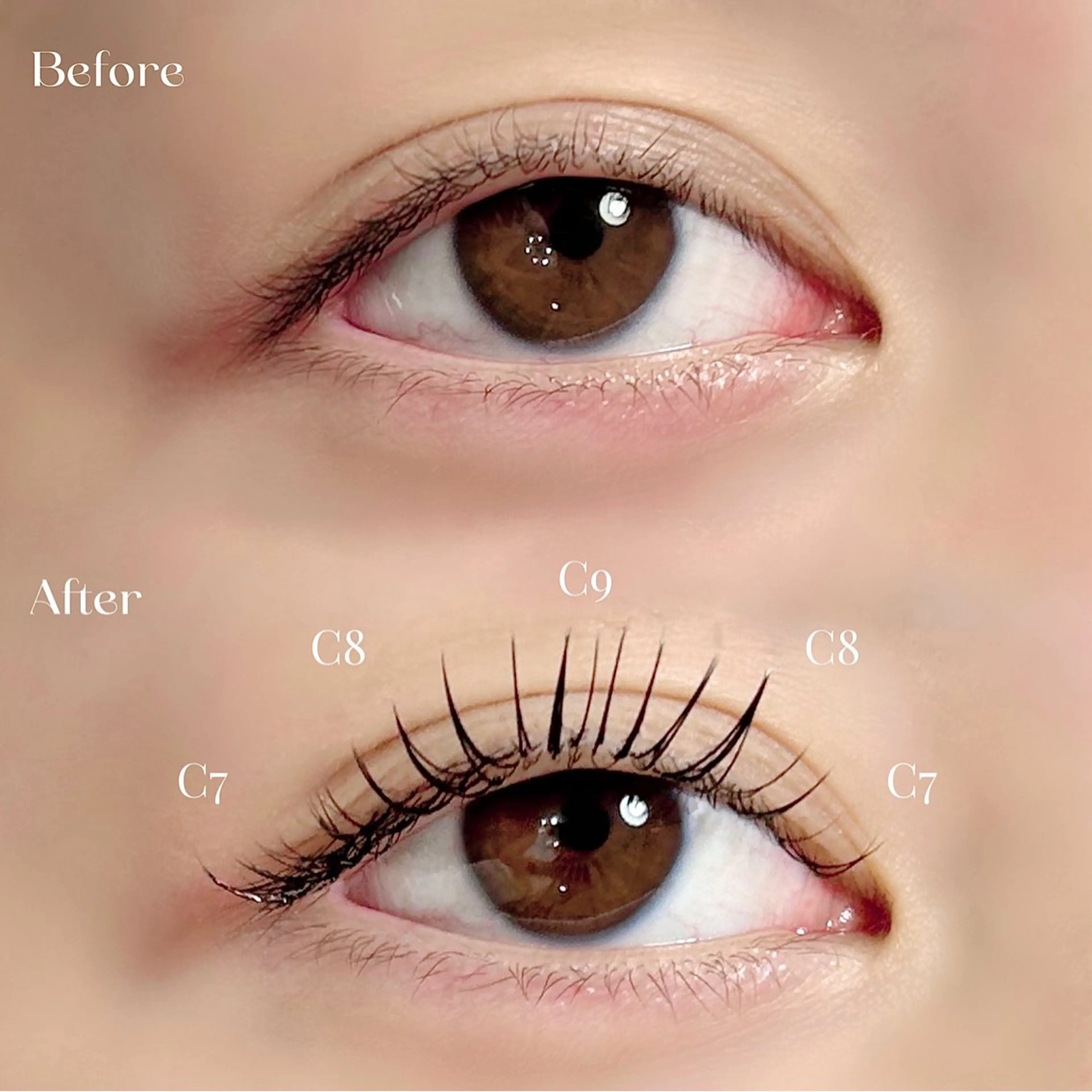 マツエク・マツパ キュート 【Pu'uwai】 ricoのマツエク・マツパデザイン