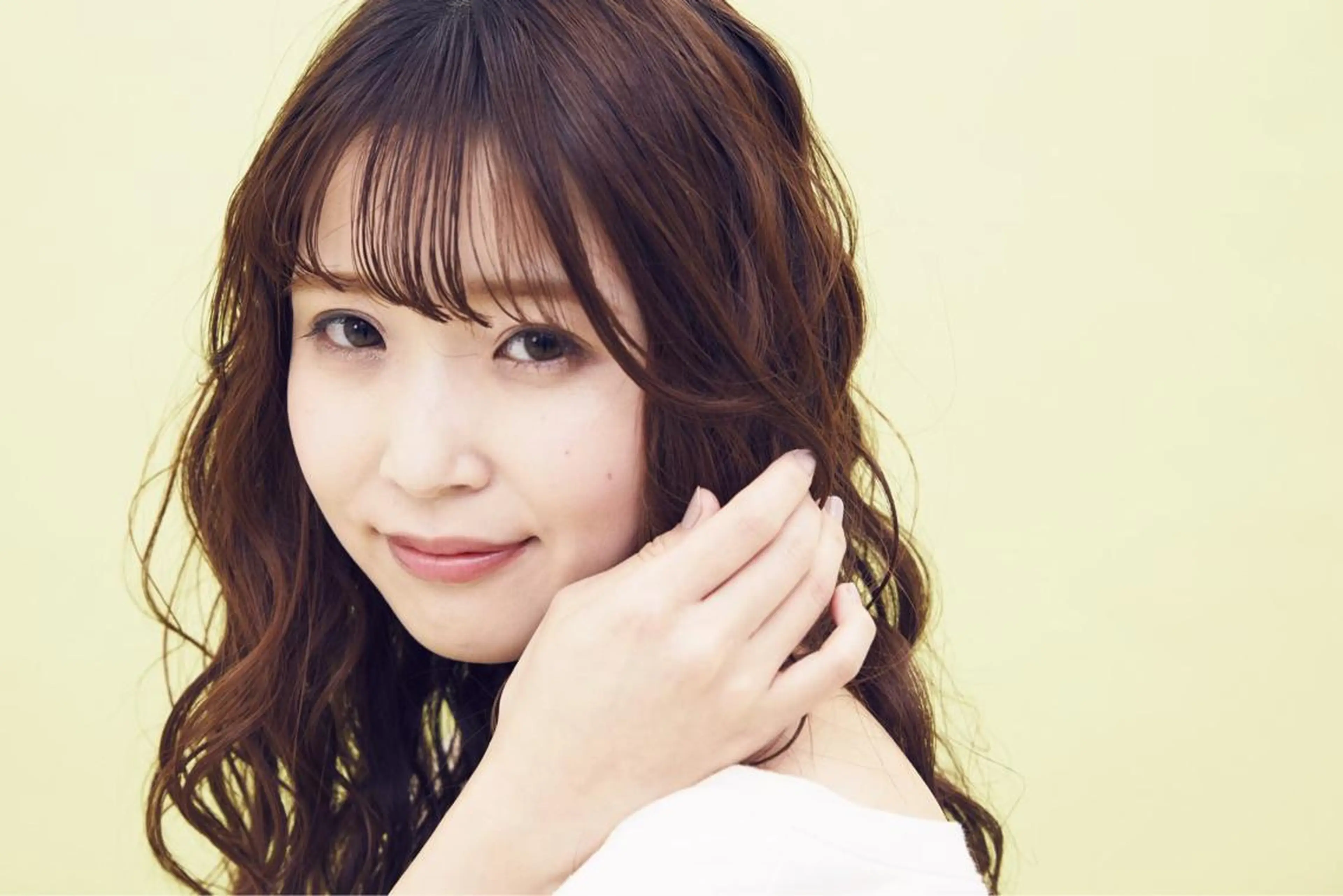 セミロング カラー パーマ ヘアアレンジ ネイル ULTOWA/銀座 ERIのヘアスタイル