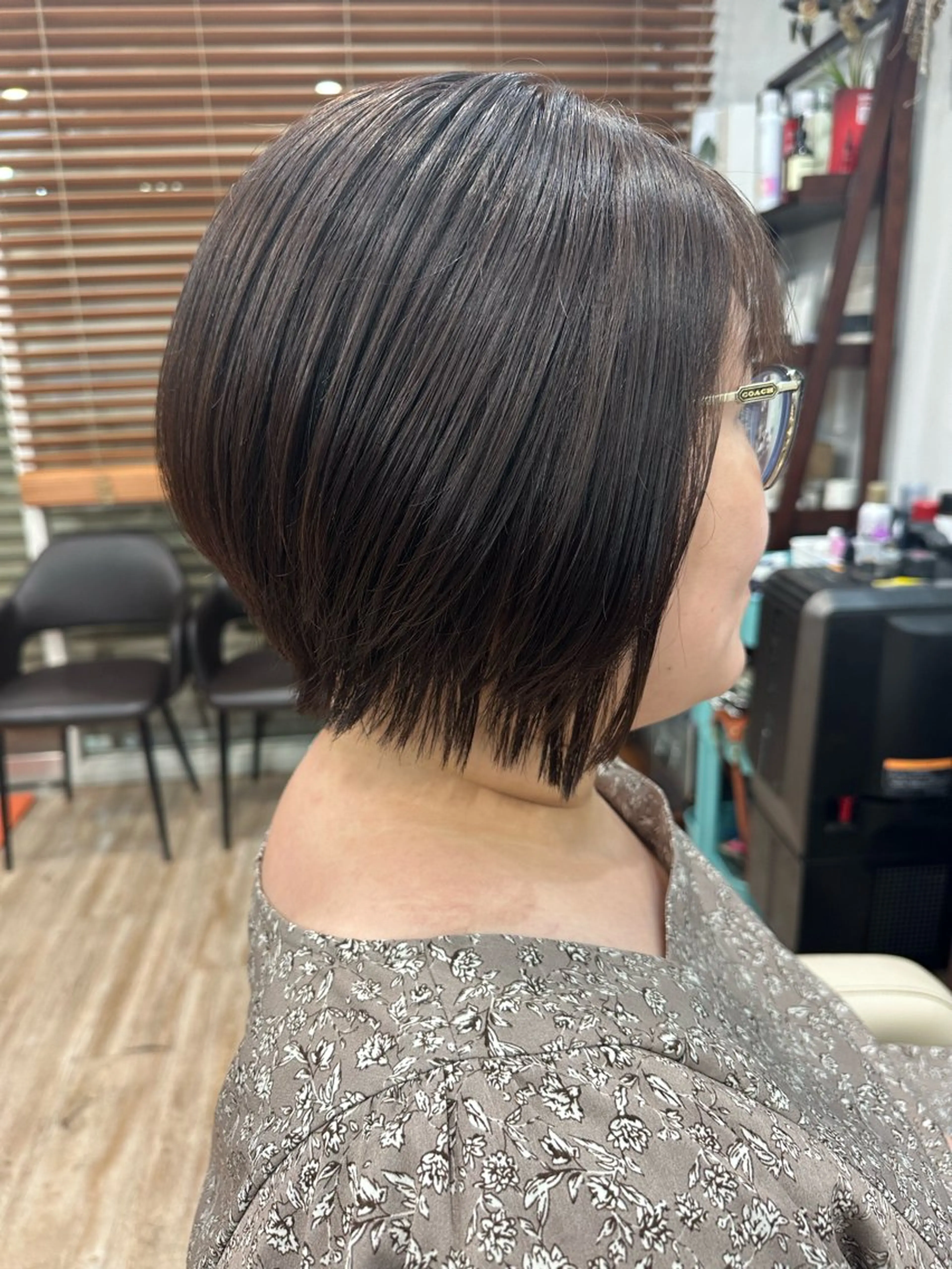 ショート ショートボブ ボブ ショートヘア 宇都 唯のヘアスタイル