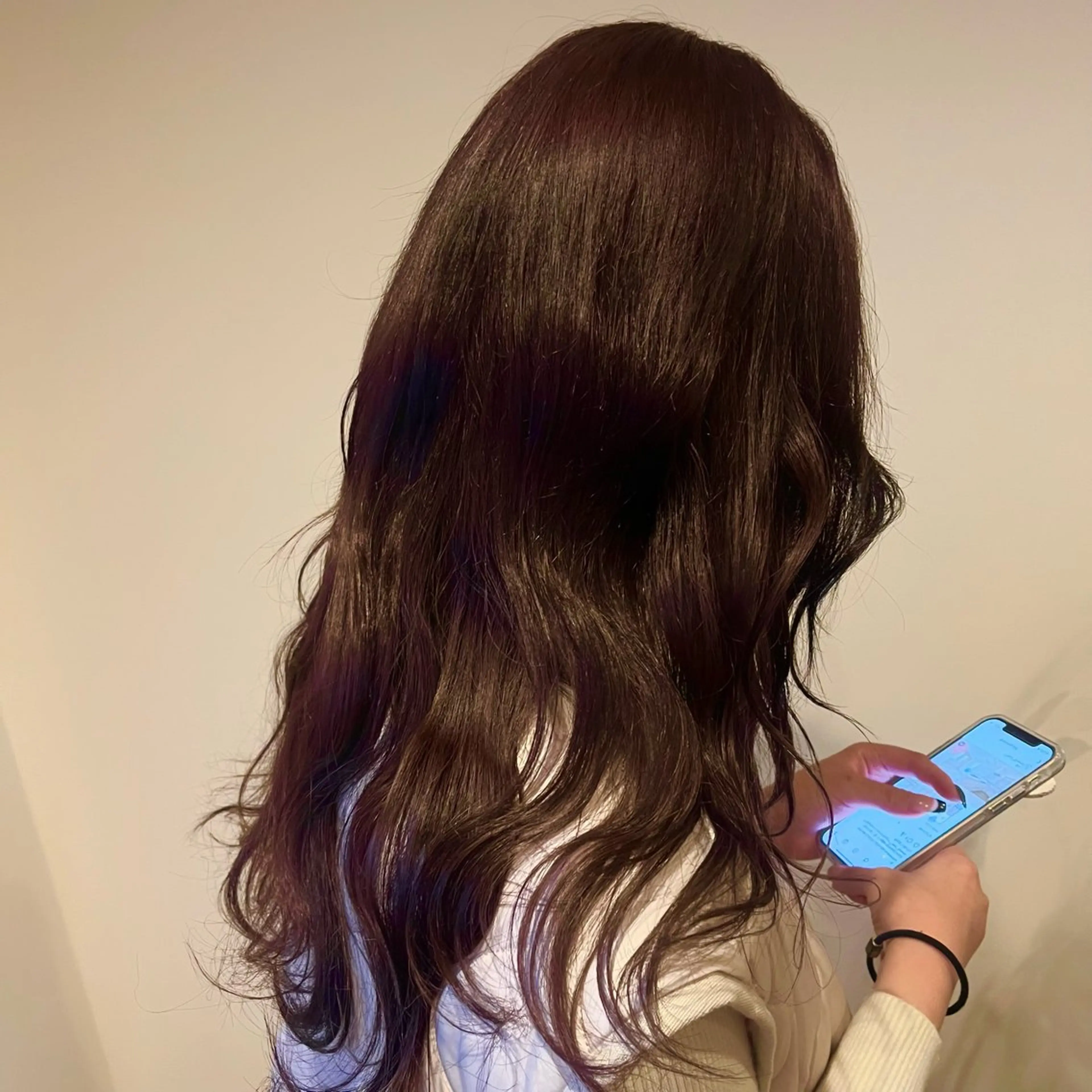 ロング カラー ヘアカラー 朝野 美華/暖色カラーのヘアスタイル