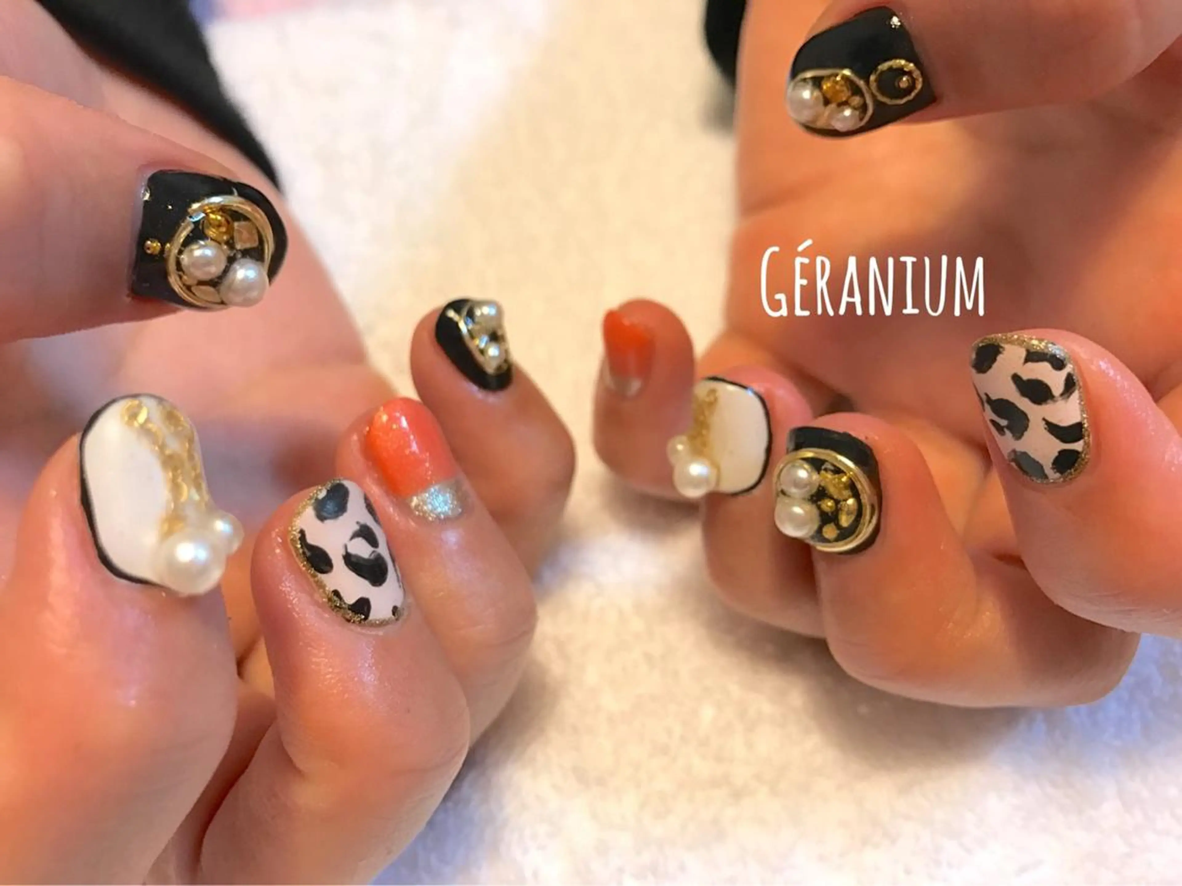 ネイル GéRanium Harukaのネイルデザイン