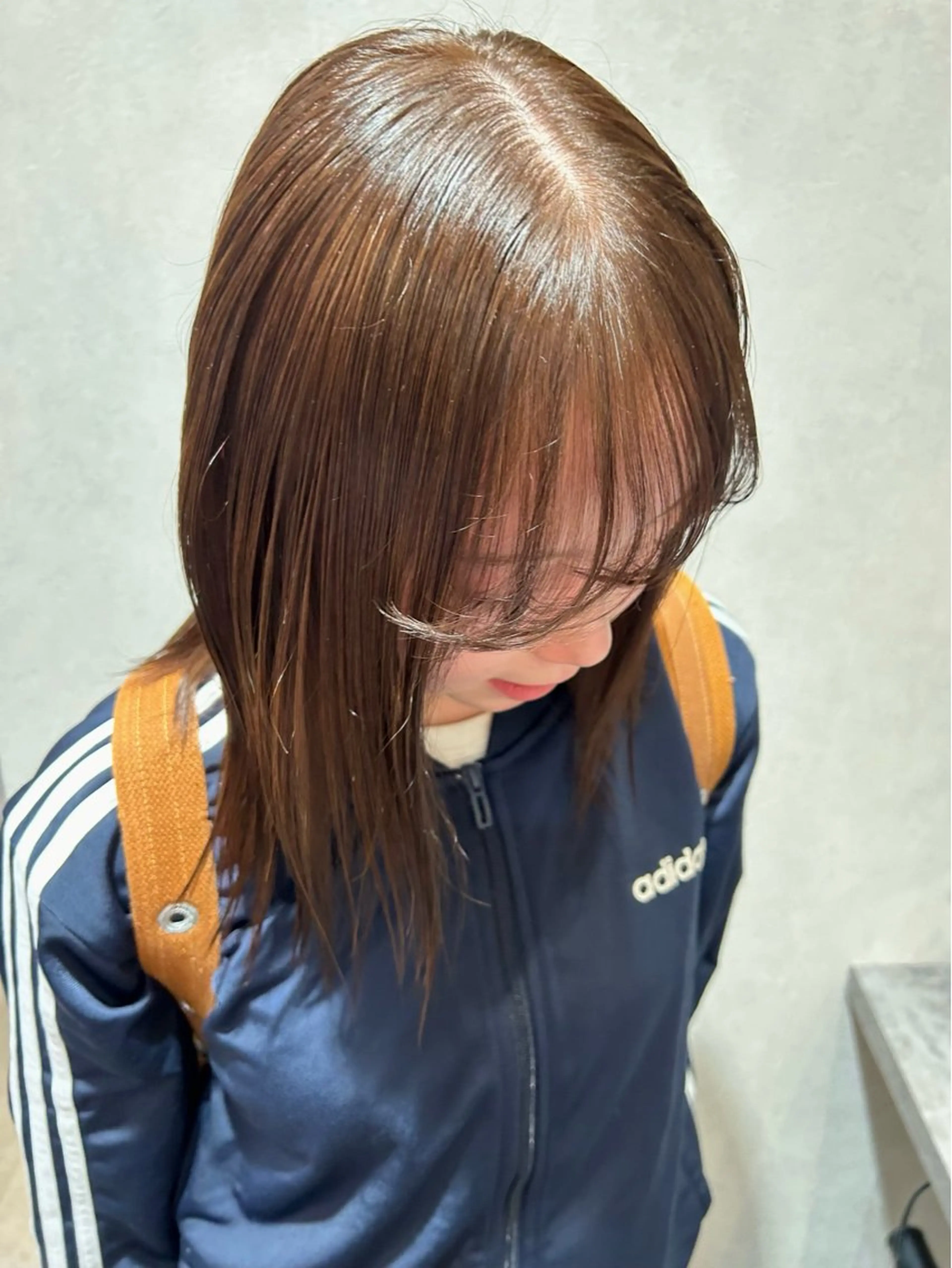 ミディアム 山元 くるみのヘアスタイル
