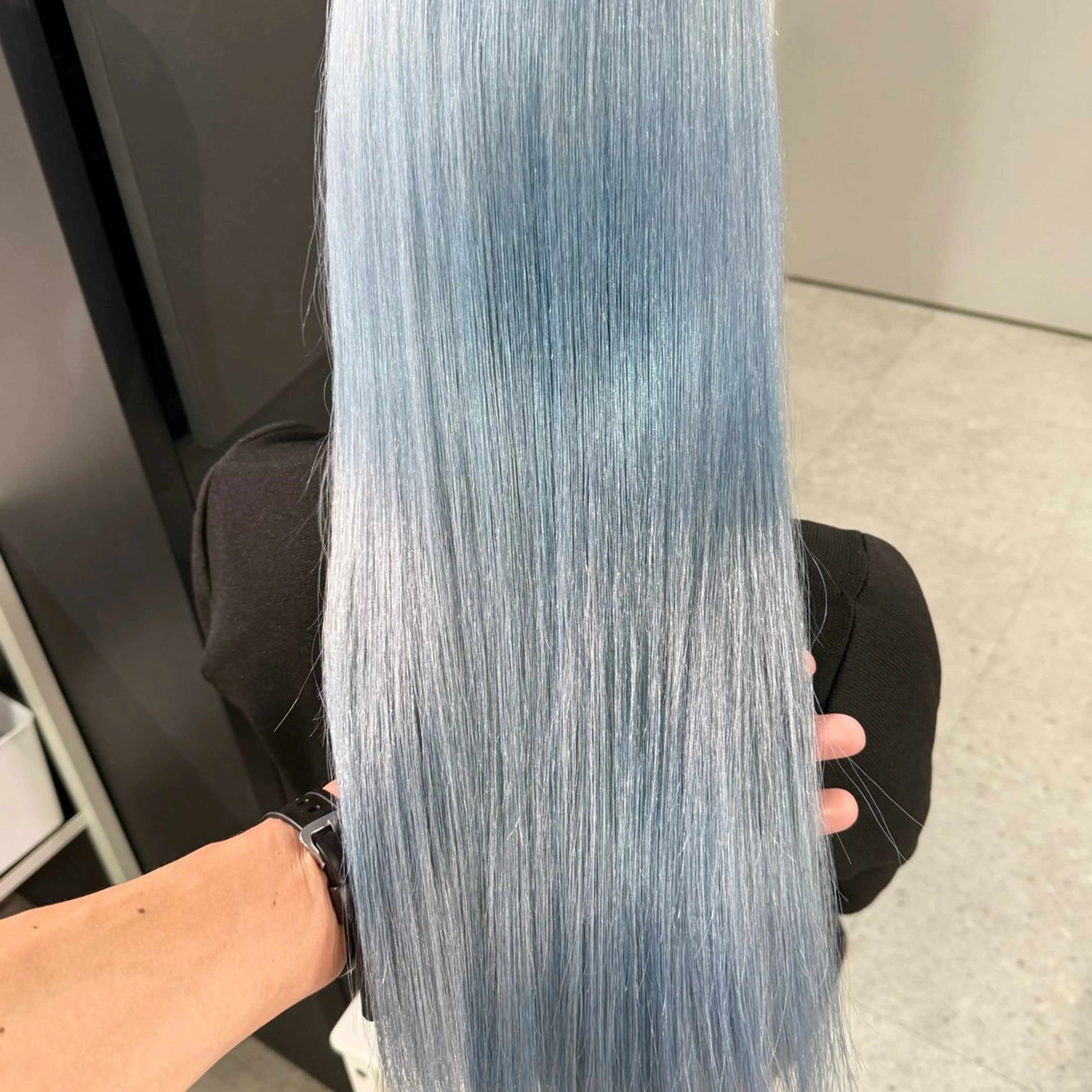 ロング カラー ヘアカラー トリートメント ヘアセット 渋谷🎨ハイトーン× エクステ🎨レンのヘアスタイル