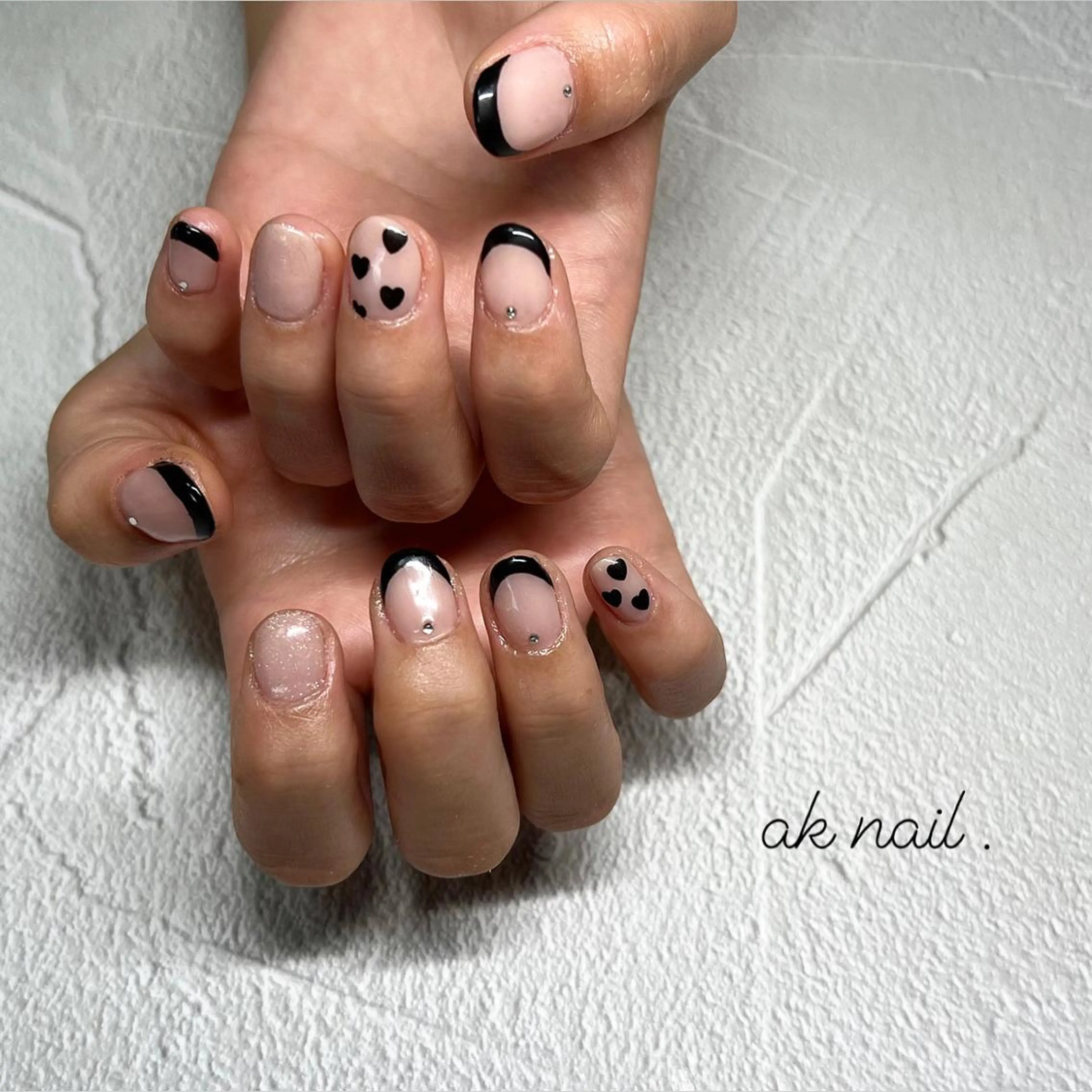 ネイル ハンドネイル ak nail .のネイルデザイン