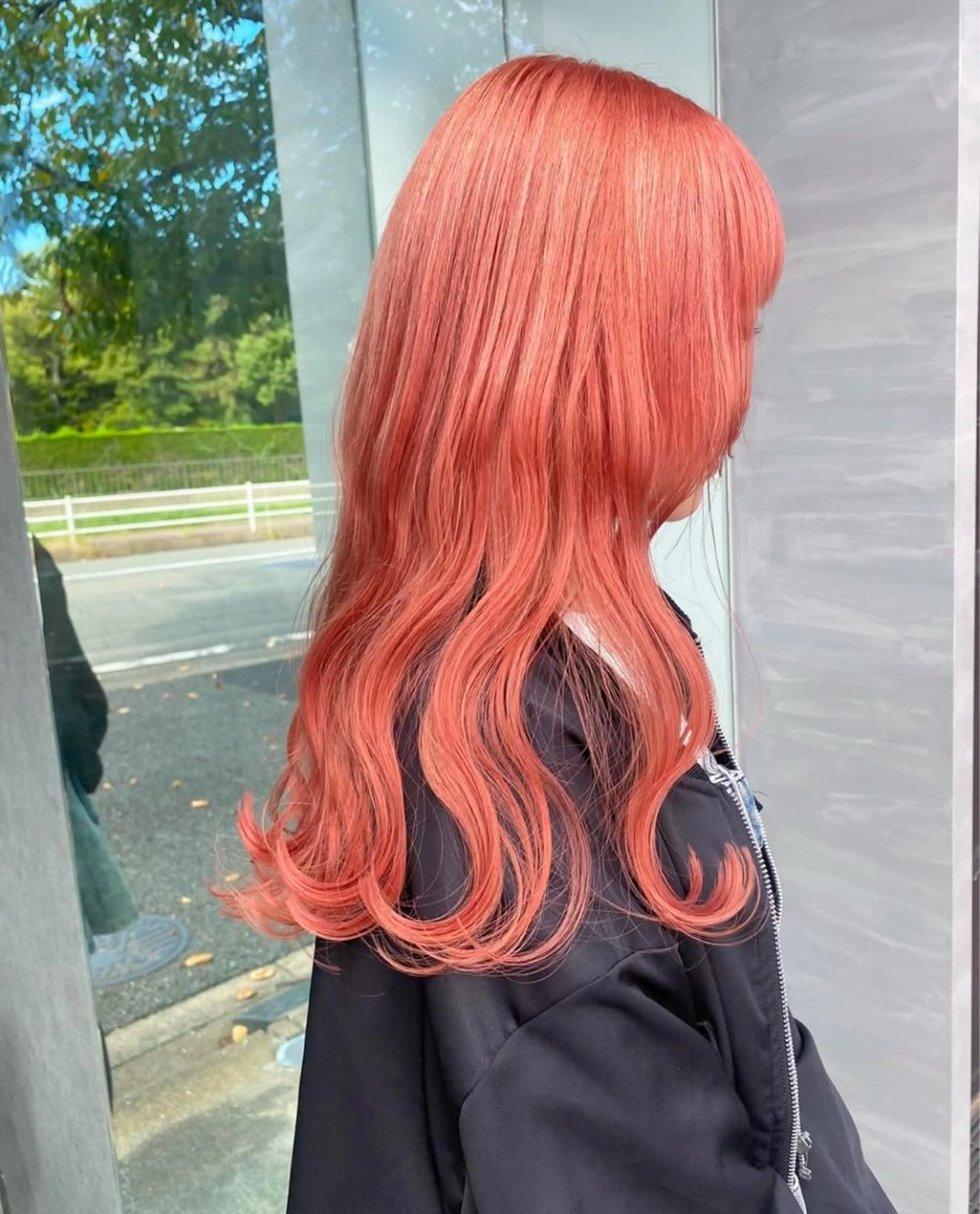 ロング カラー qpula misuzuのヘアスタイル