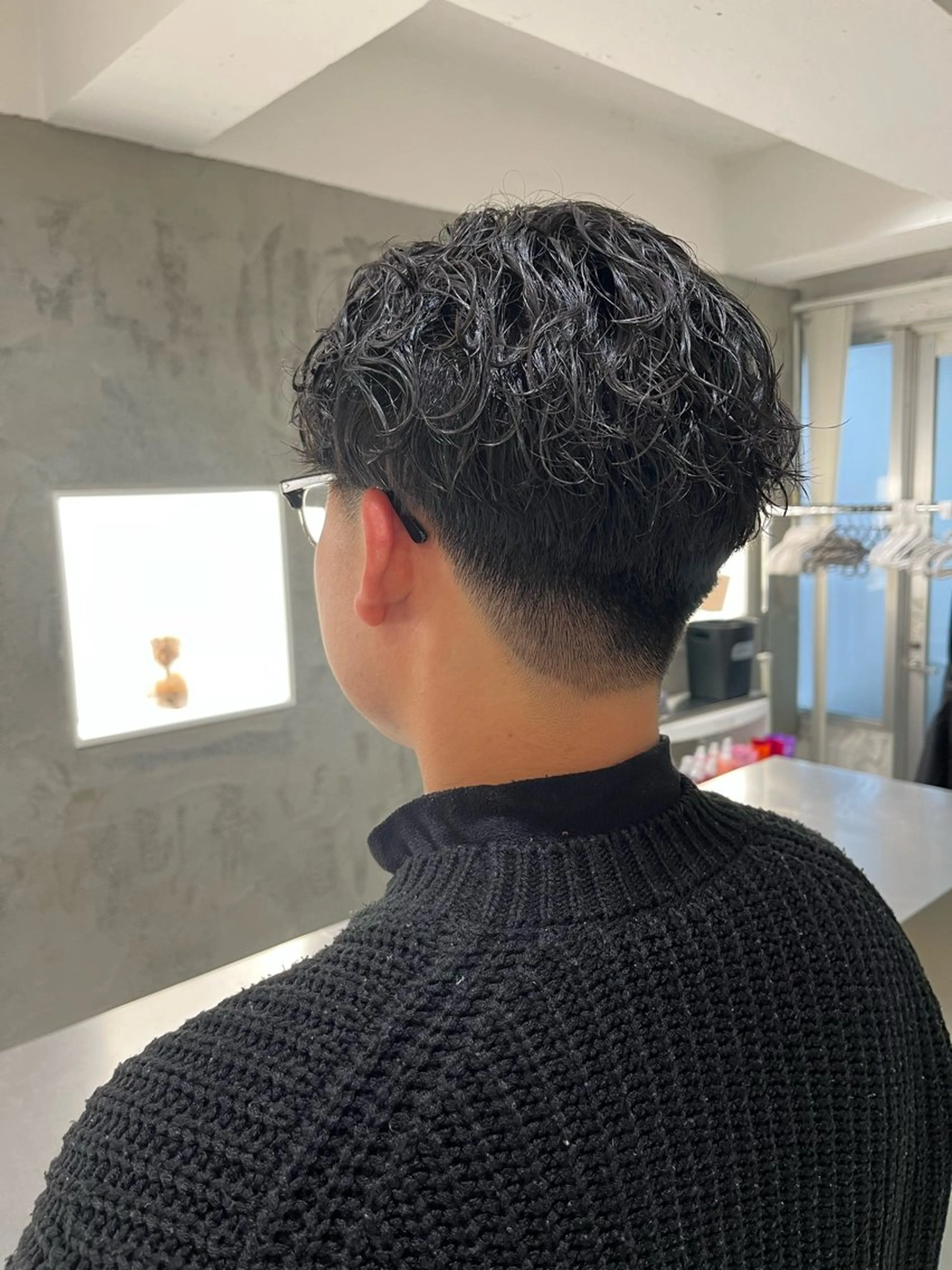 メンズ メンズパーマ 刈り上げ カット パーマ サソウ ユリエ🥥のヘアスタイル