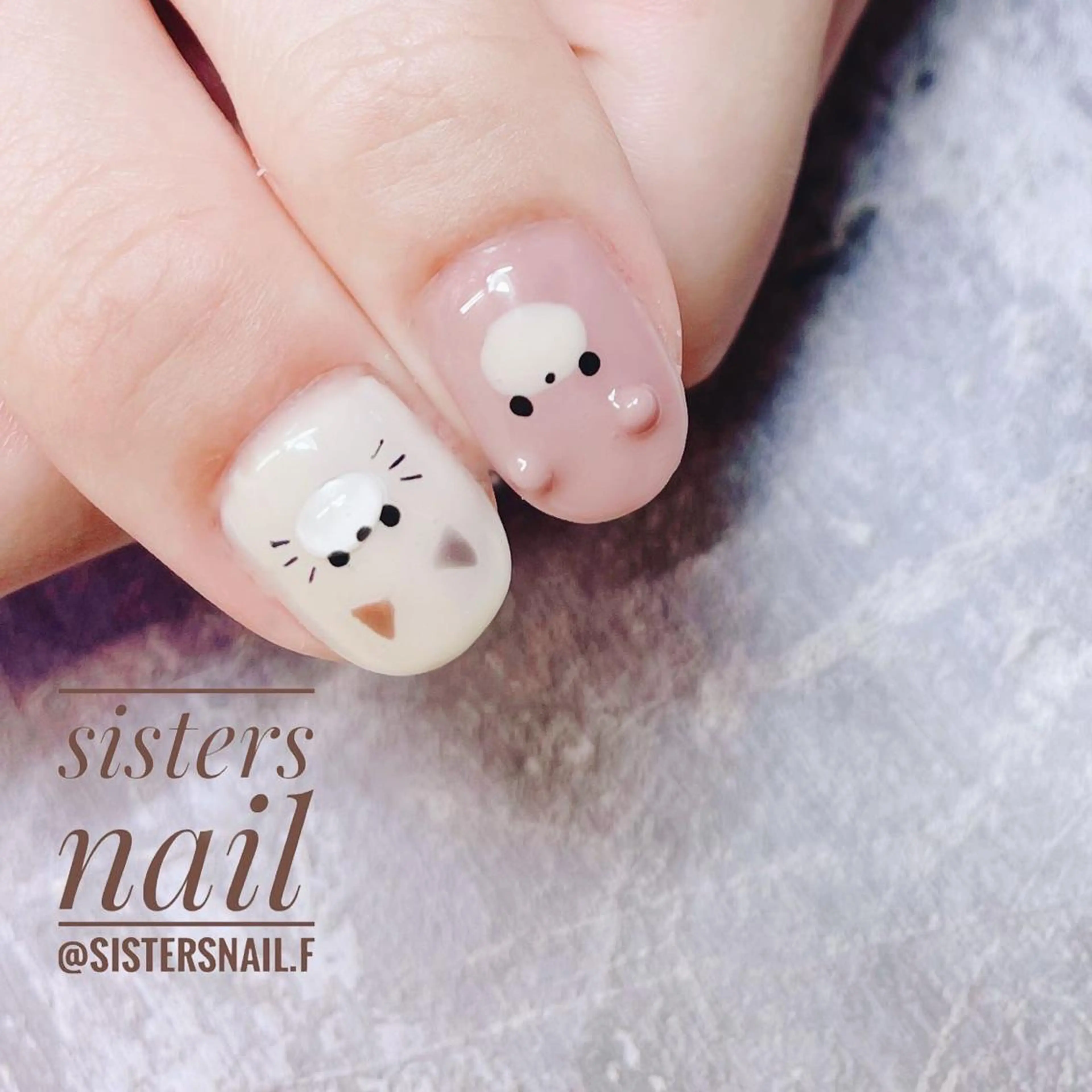 ネイル アートネイル sisters nail.fのネイルデザイン