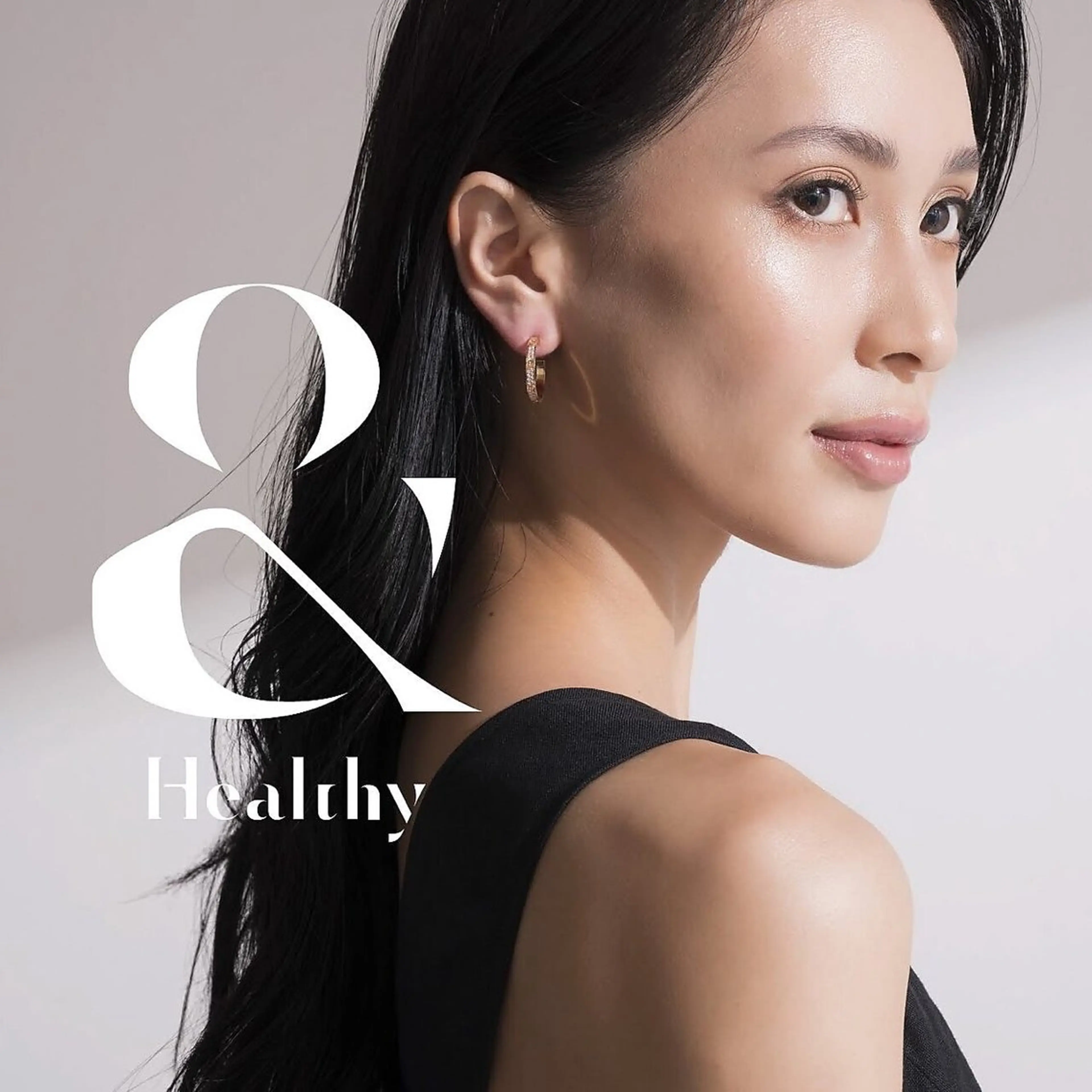 【パーマ】&healthy+【 LED 】フラットラッシュ 120本の写真