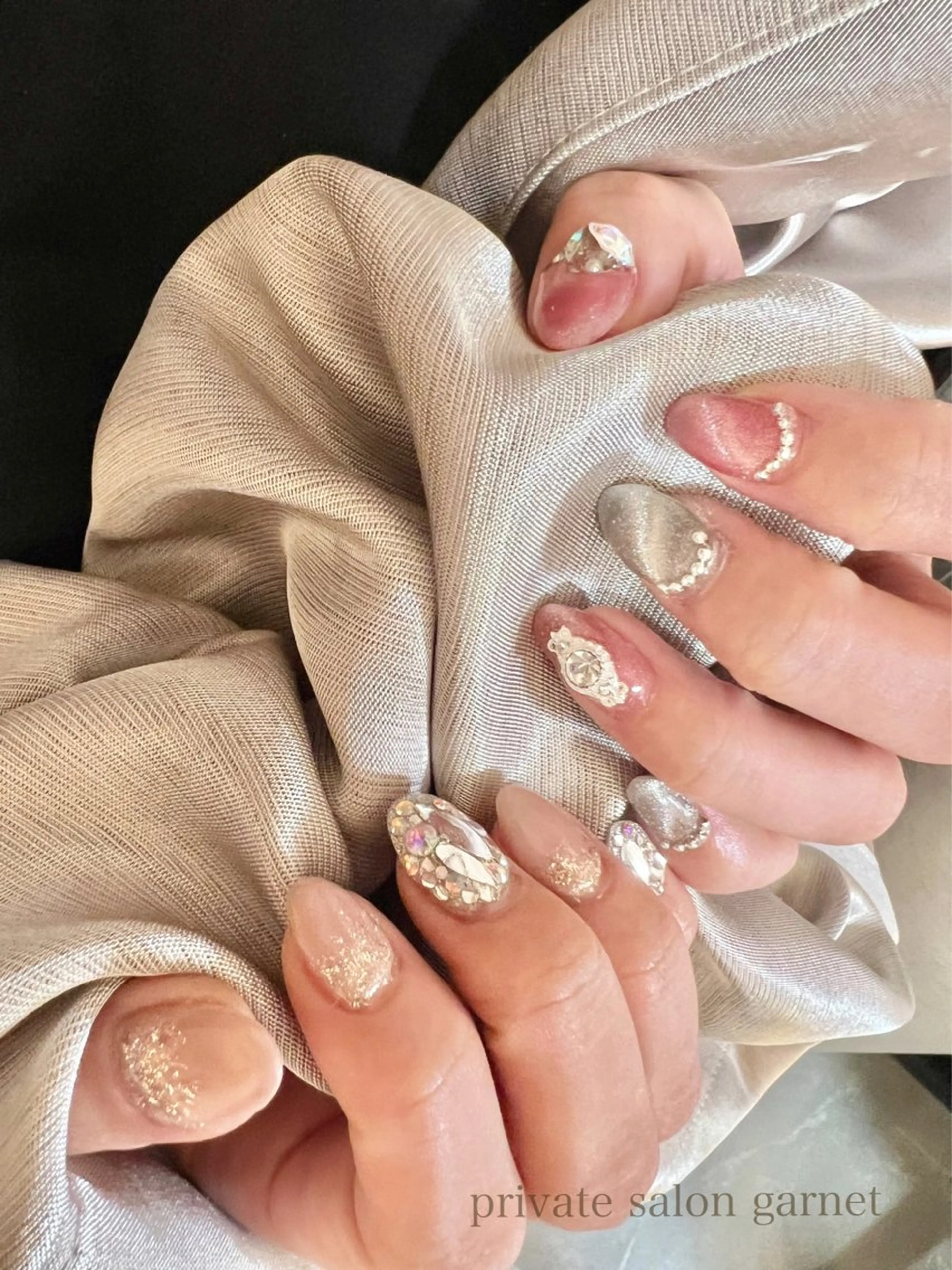 ネイル Garnet nailのネイルデザイン