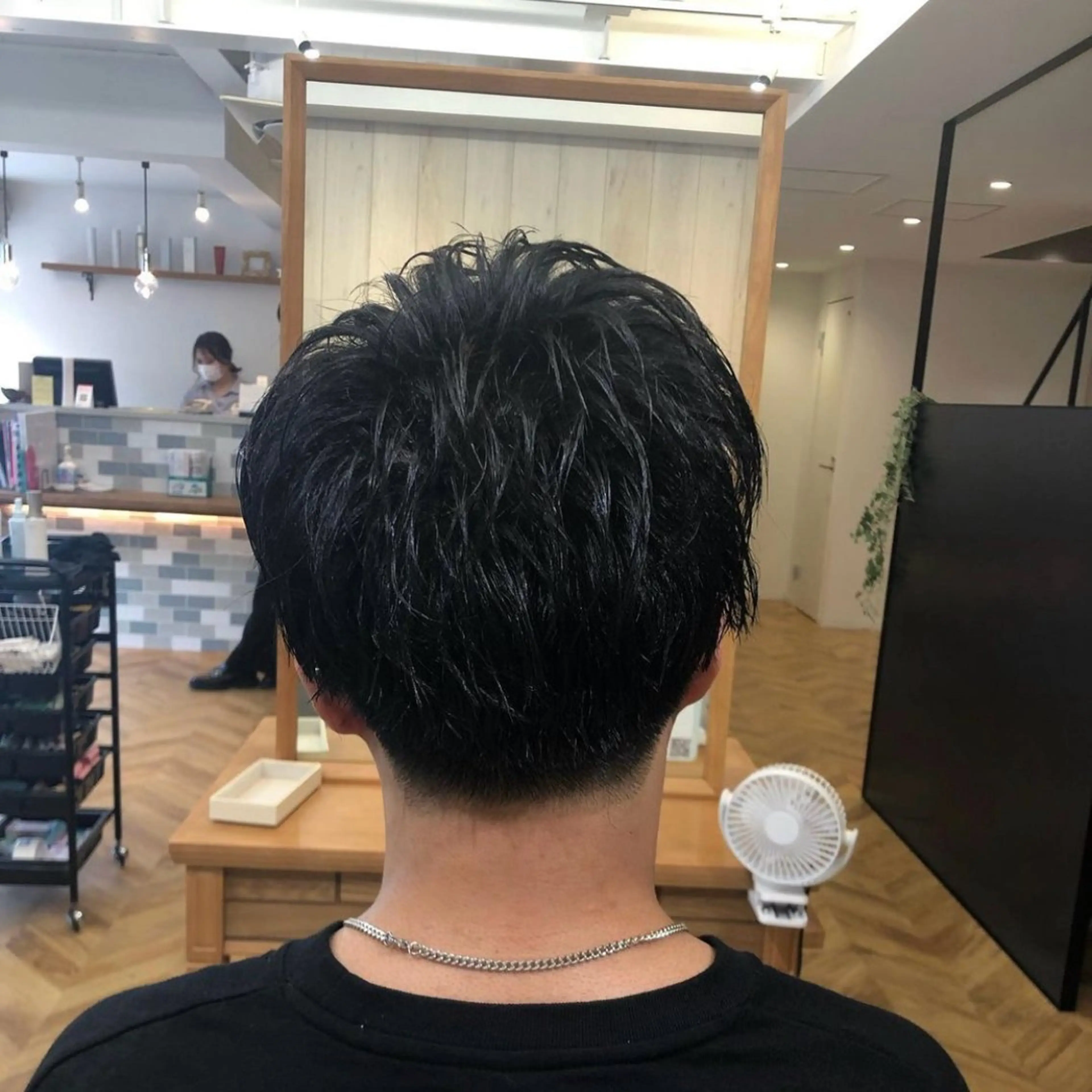 ショート メンズ 西山 良波のヘアスタイル