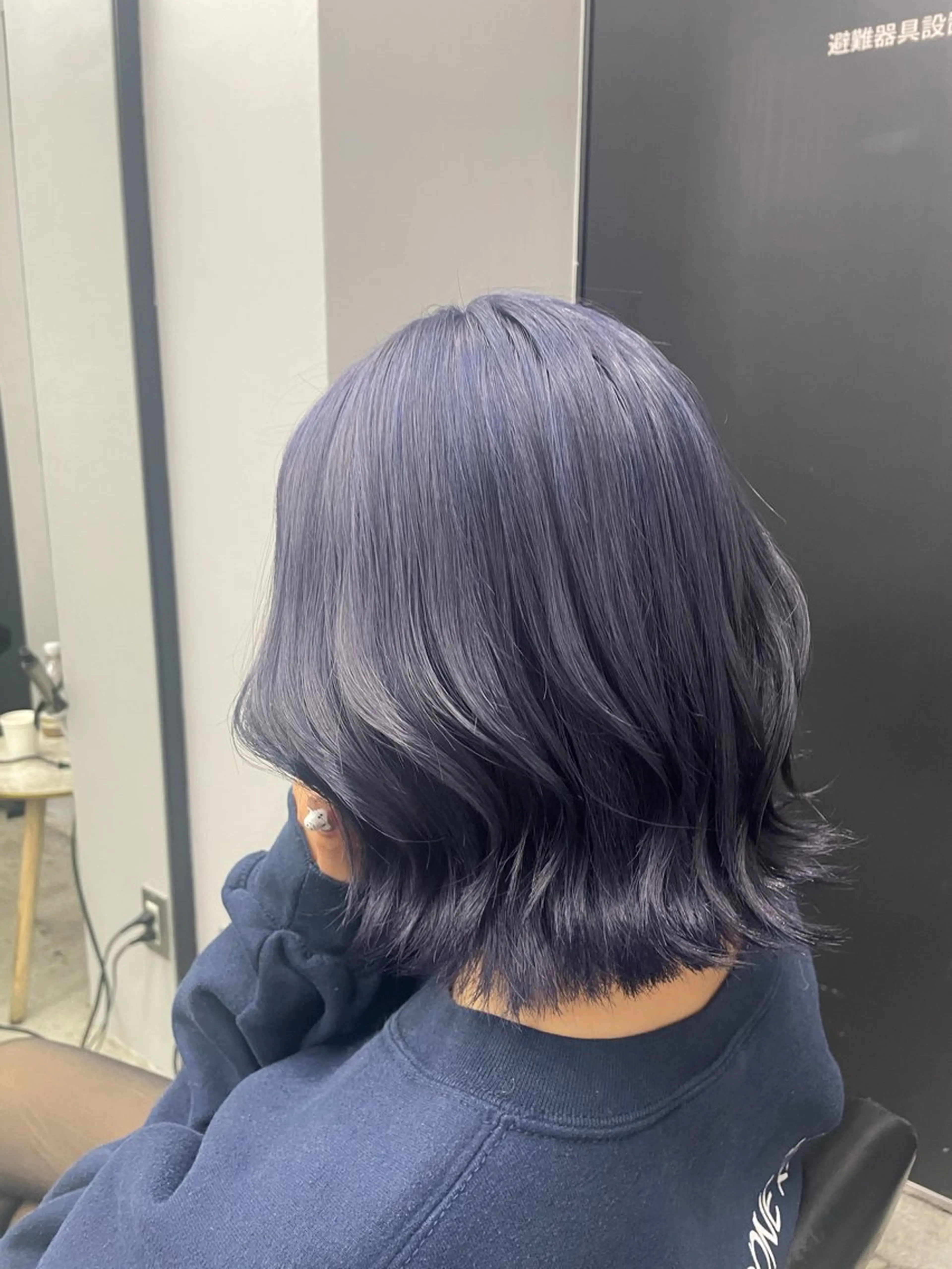 ミディアム カラー 新宿/韓国ヘア/ 髪質改善ストレートのヘアスタイル