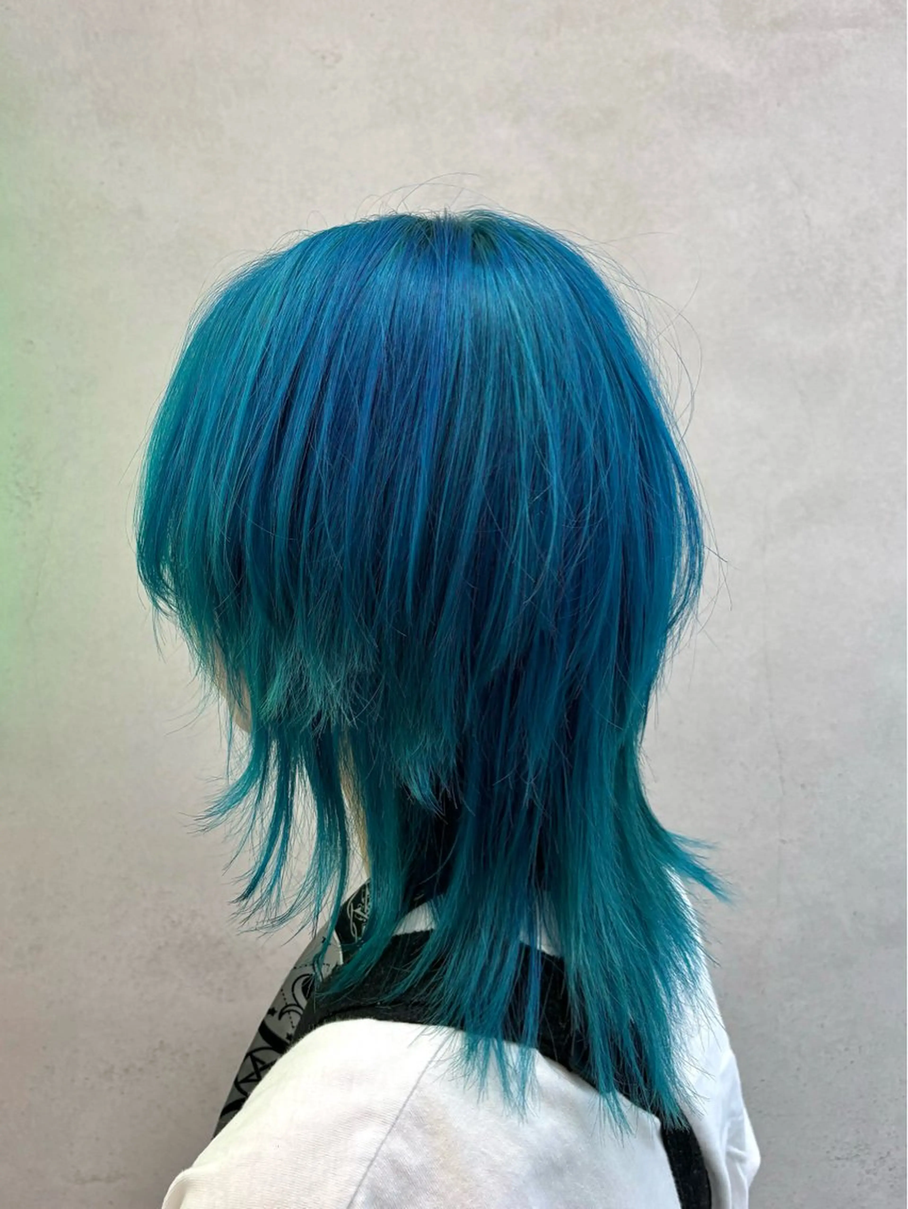 セミロング カット トリートメント cope'u 本店所属・【梅田】ハッシュ /デザインカラーのヘアスタイル