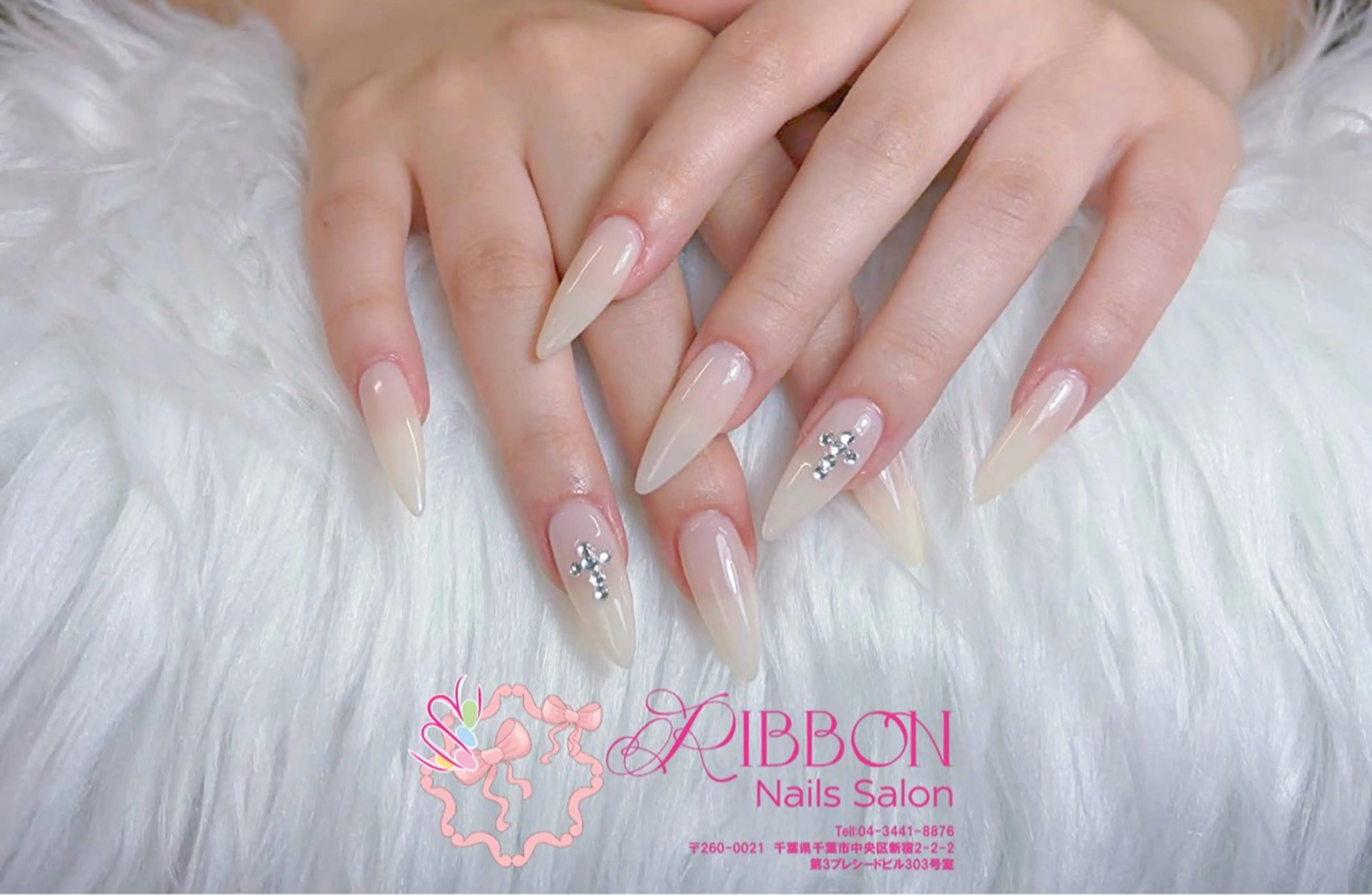 ネイル チークネイル フットネイル フレンチネイル グラデーション 韓国ネイル ハンドネイル Ribbonnail salonのネイルデザイン