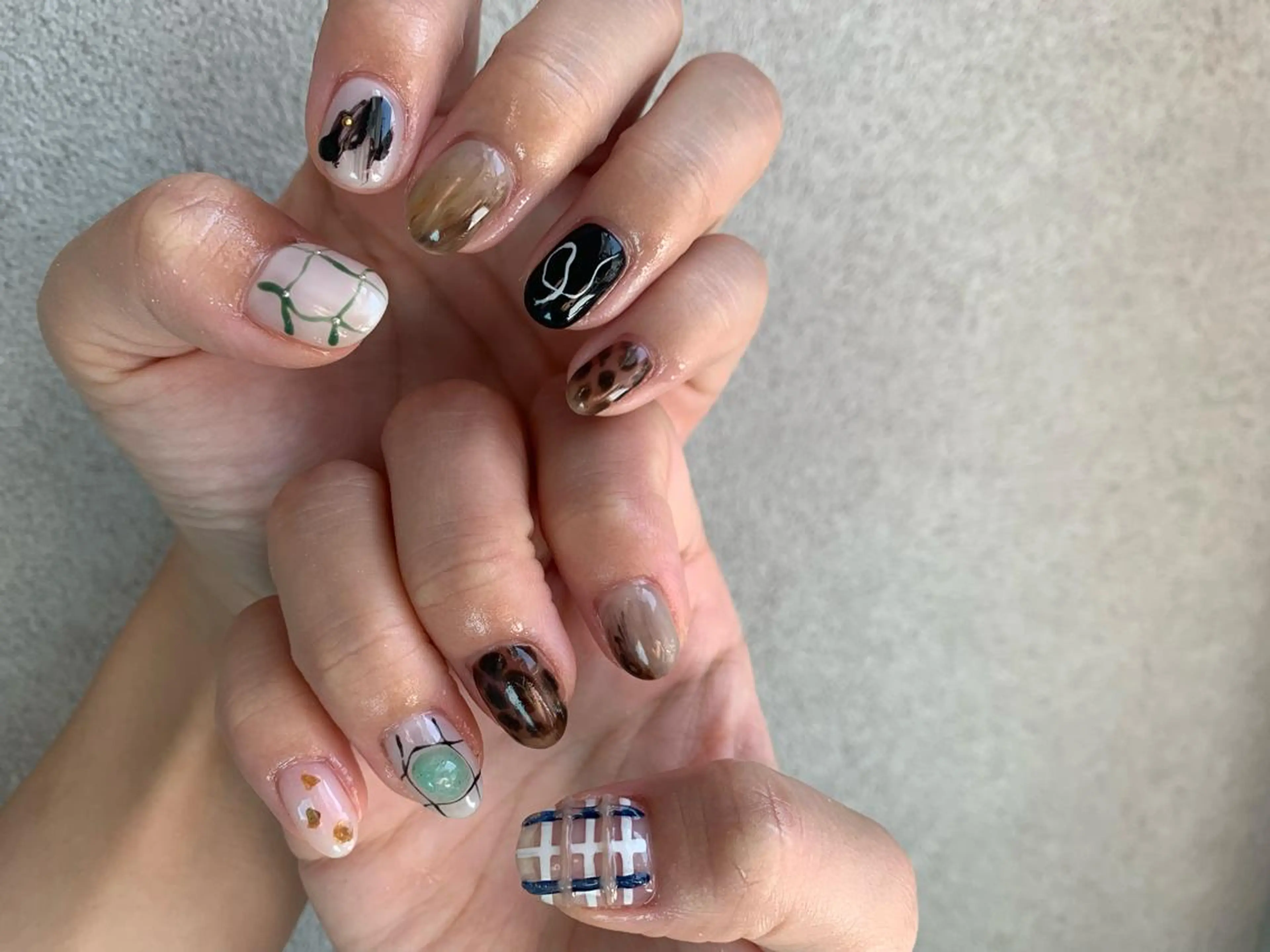 ネイル ハンドネイル 谷川 薫のネイルデザイン