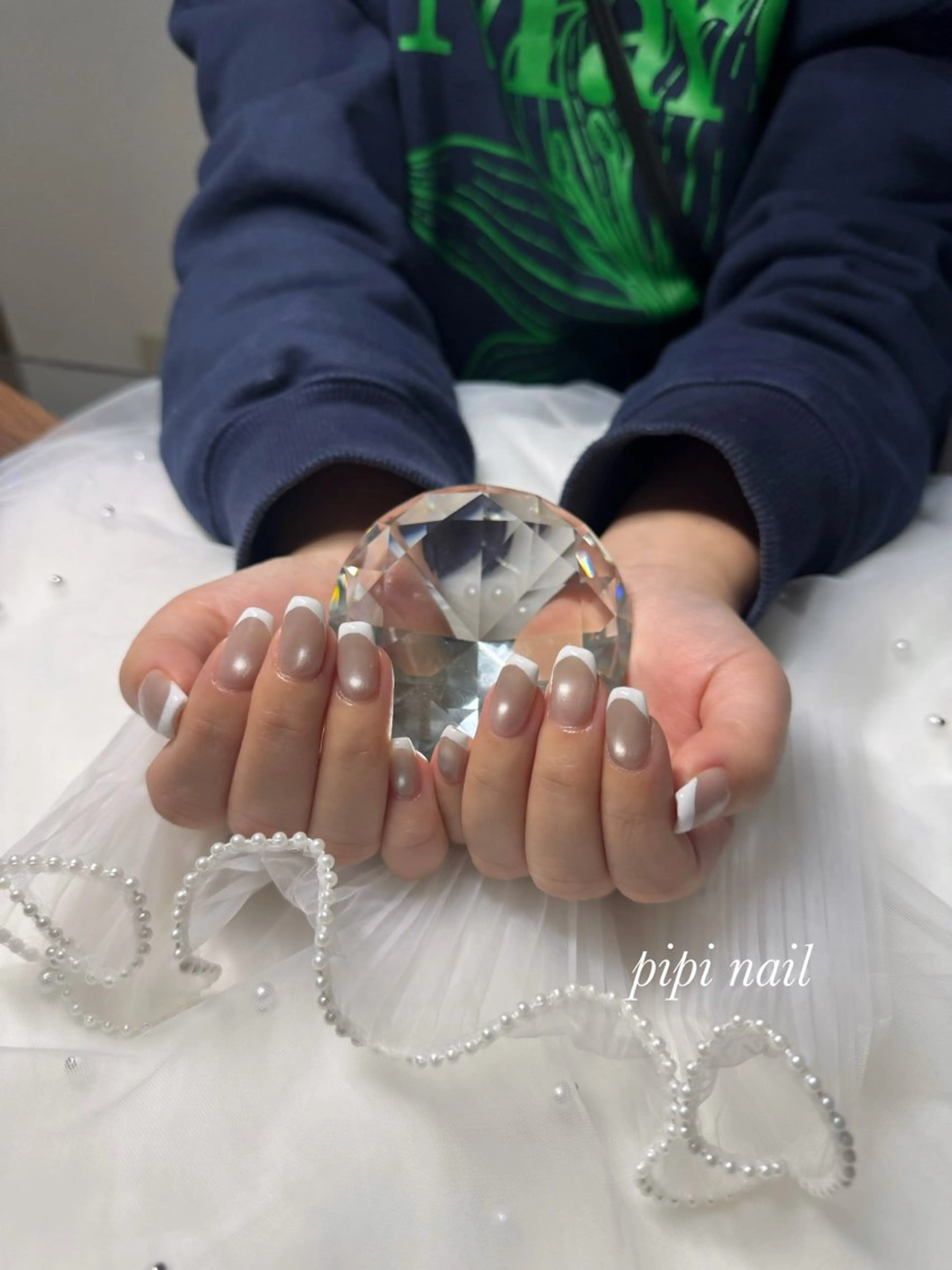 ミディアム ハンドネイル pipi nailのネイルデザイン