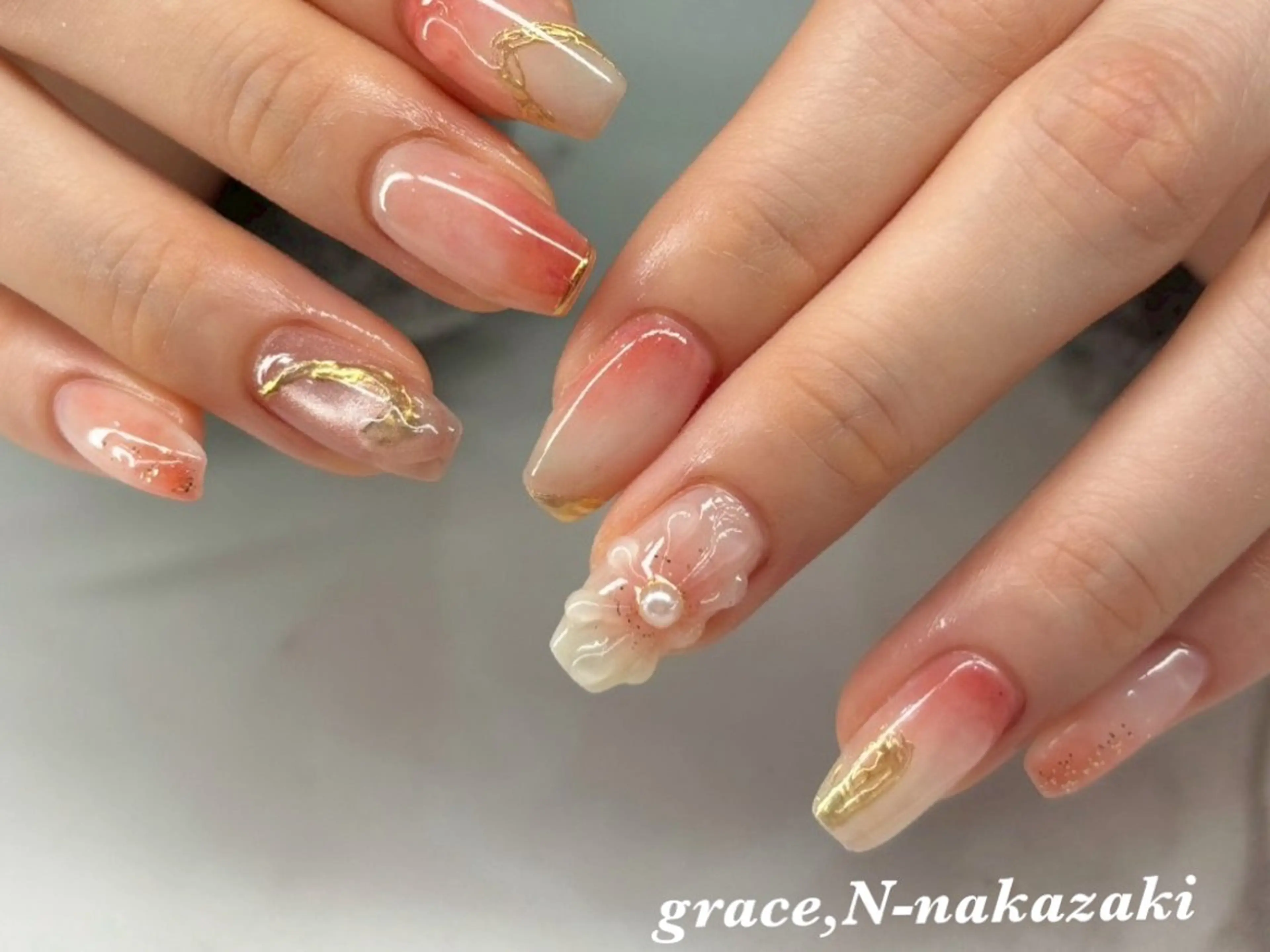 ネイル Meg/艶髪カラー× 髪質改善/中崎町のヘアスタイル