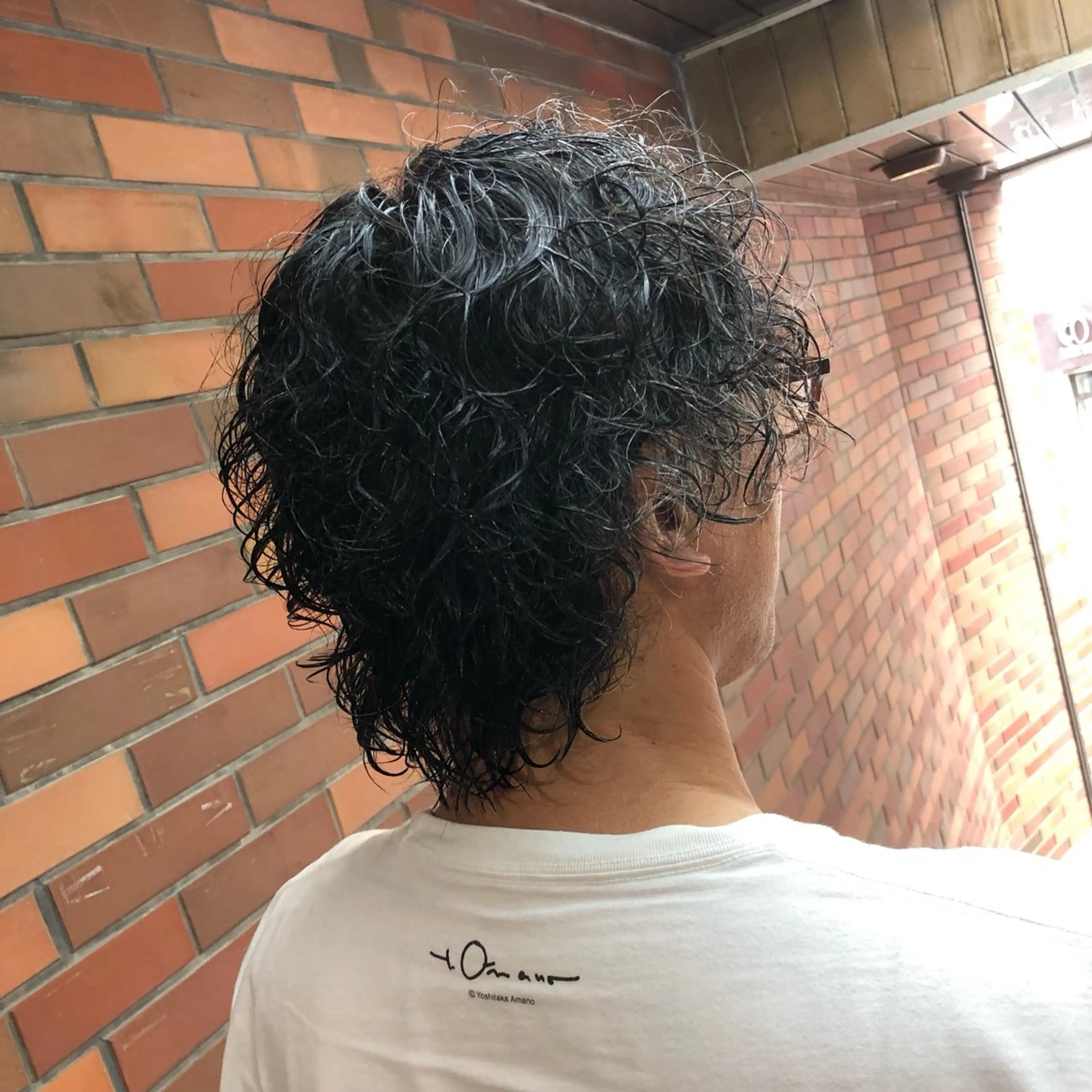 ショート パーマ メンズ ⭐️TOSHIKI メンズパーマオタク⭐のヘアスタイル