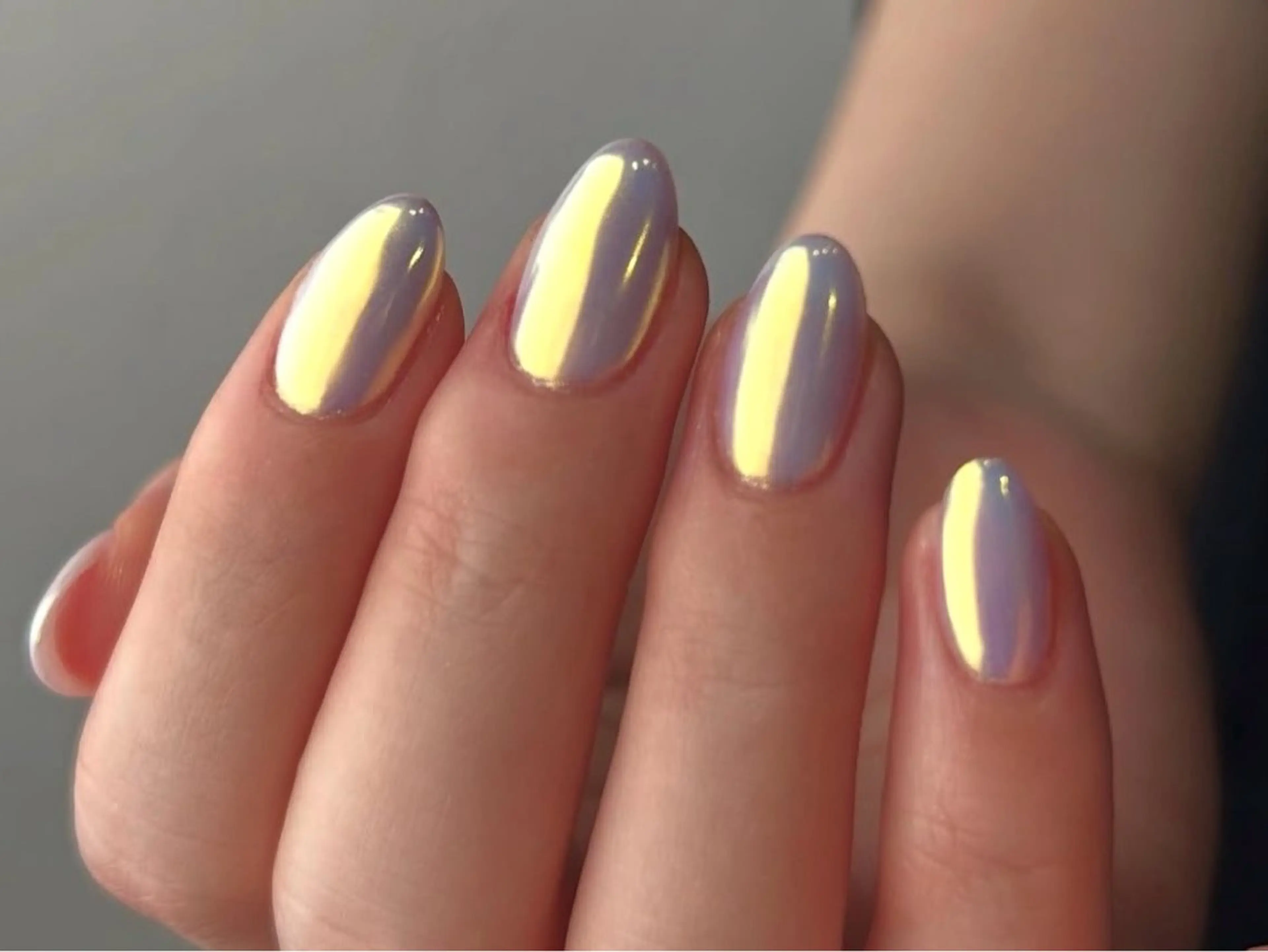 ネイル オーロラネイル 藤井 夢羽のネイルデザイン