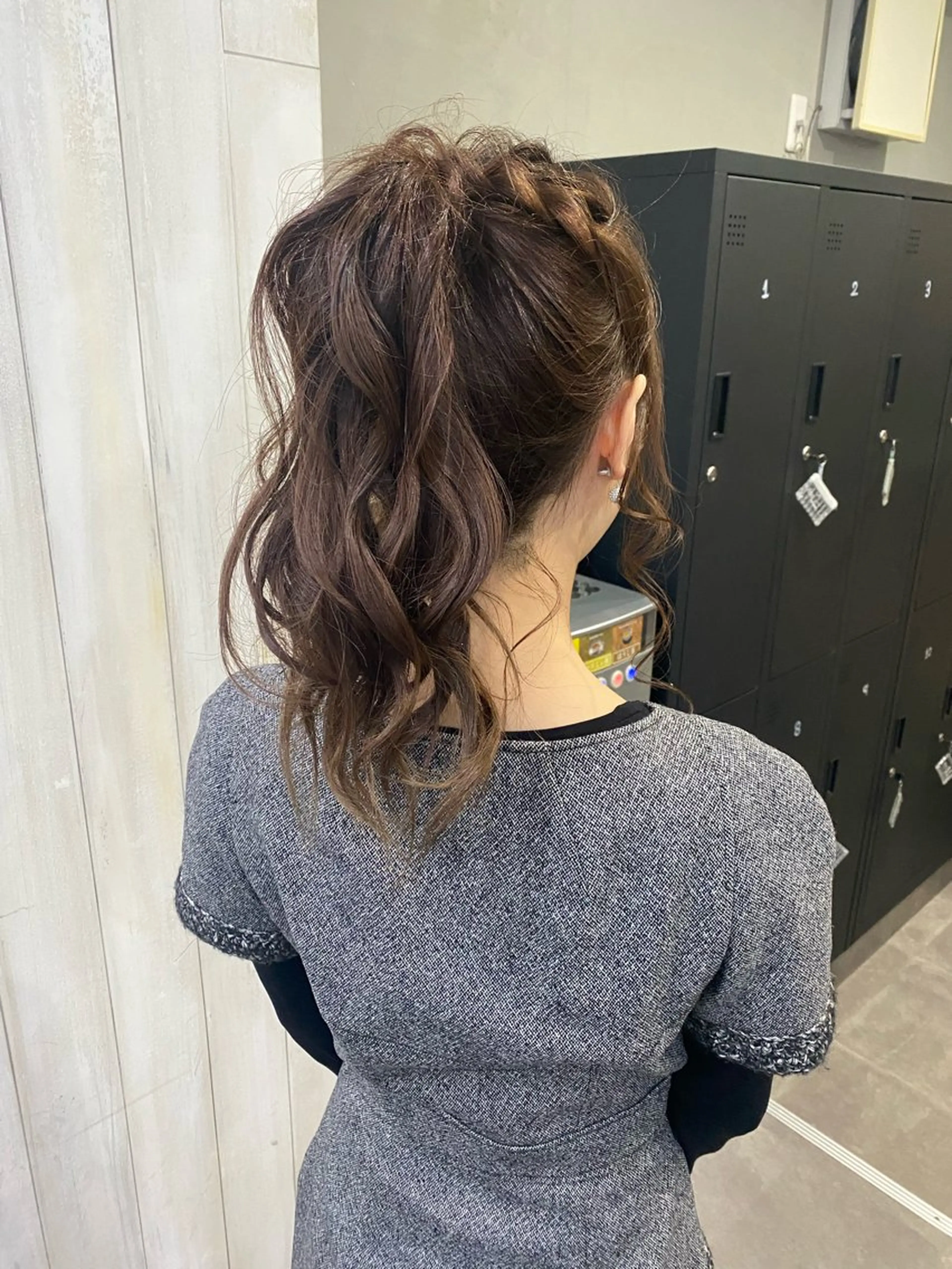 ロング ヘアアレンジ yui/パーマ/ メンズカットのヘアスタイル