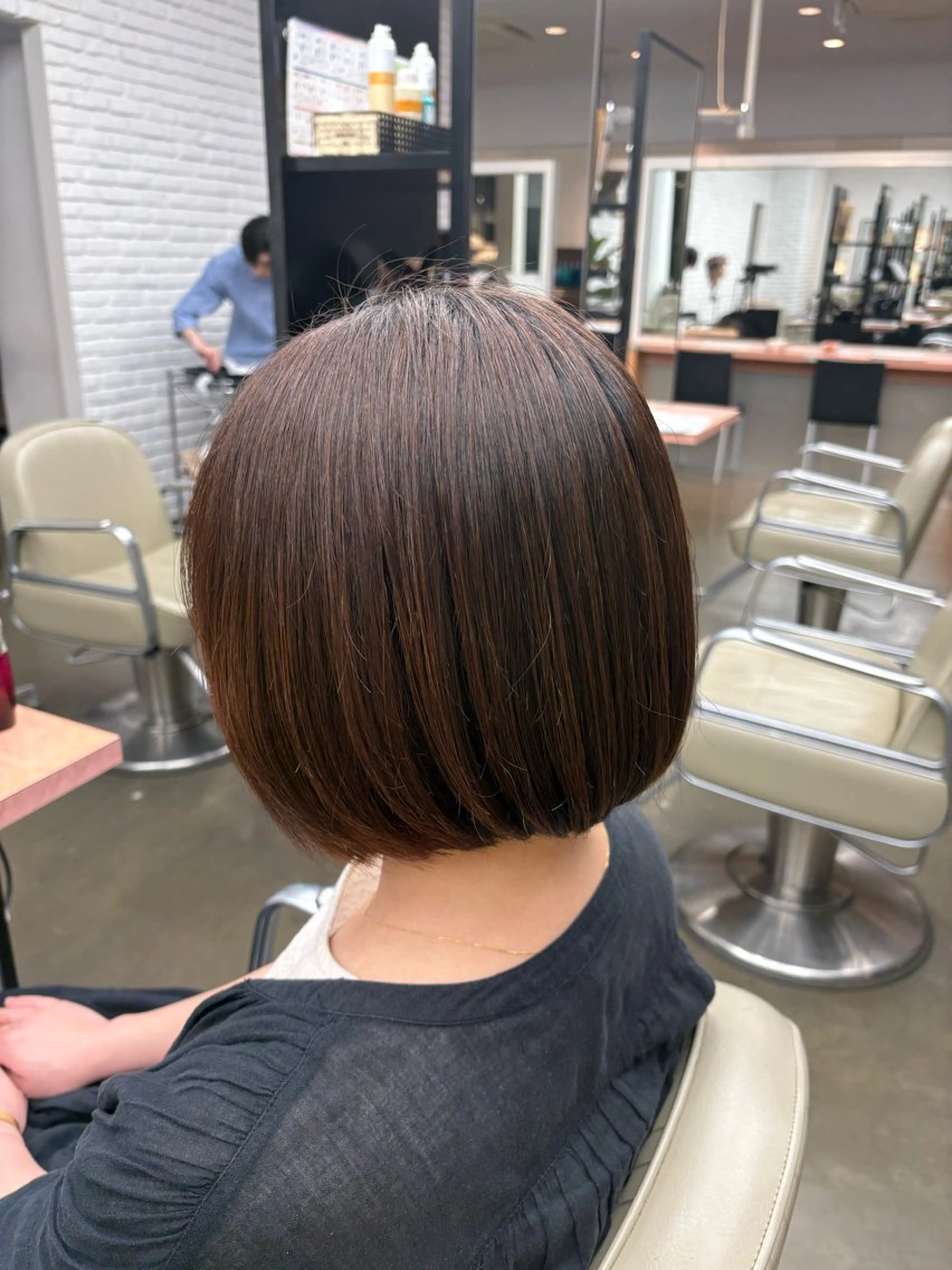 ショート ボブ nonoka/ボブ/ 暖色カラー/表参道のヘアスタイル