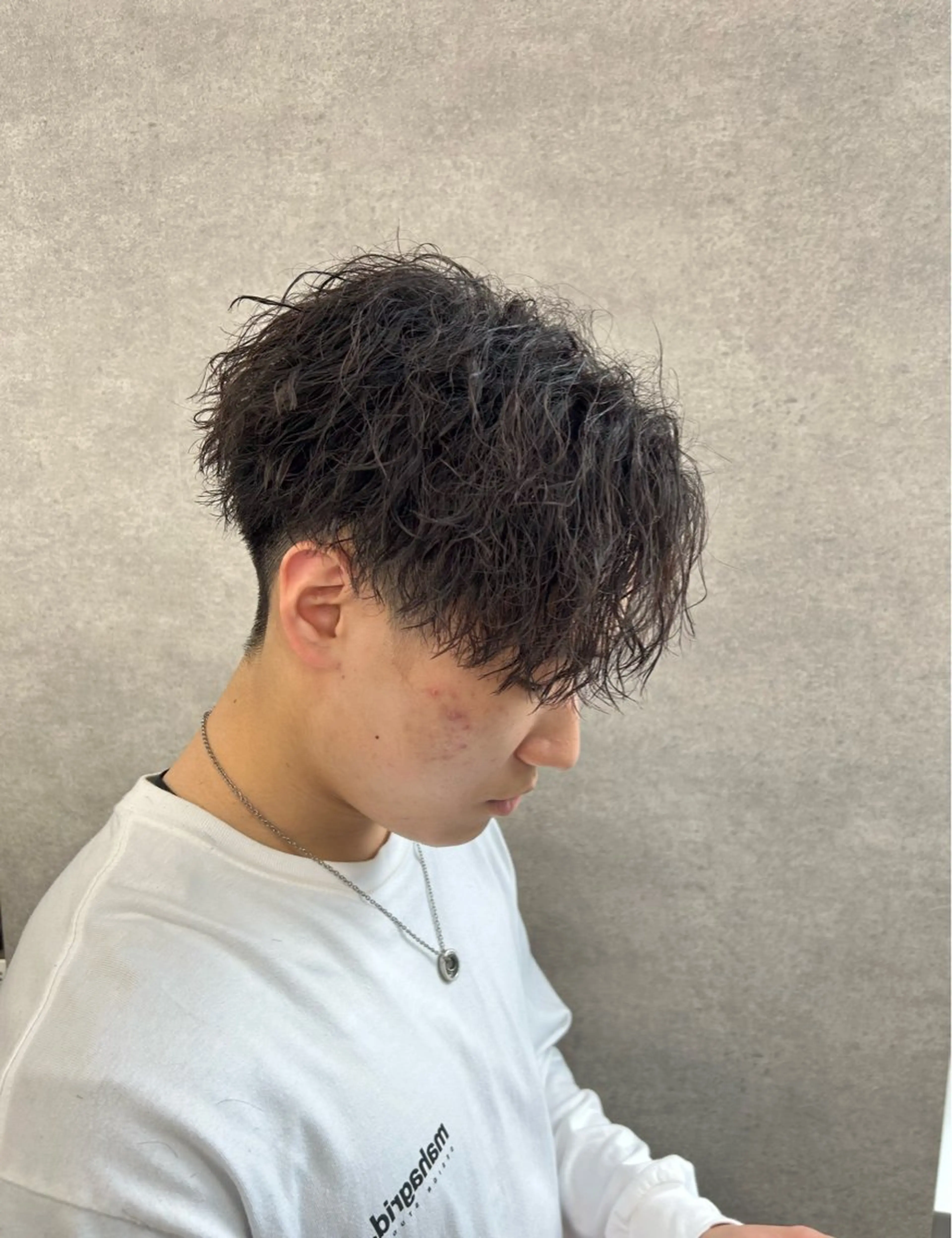 パーマ メンズ イケメン製造機 🔥上原沙羅🔥のヘアスタイル