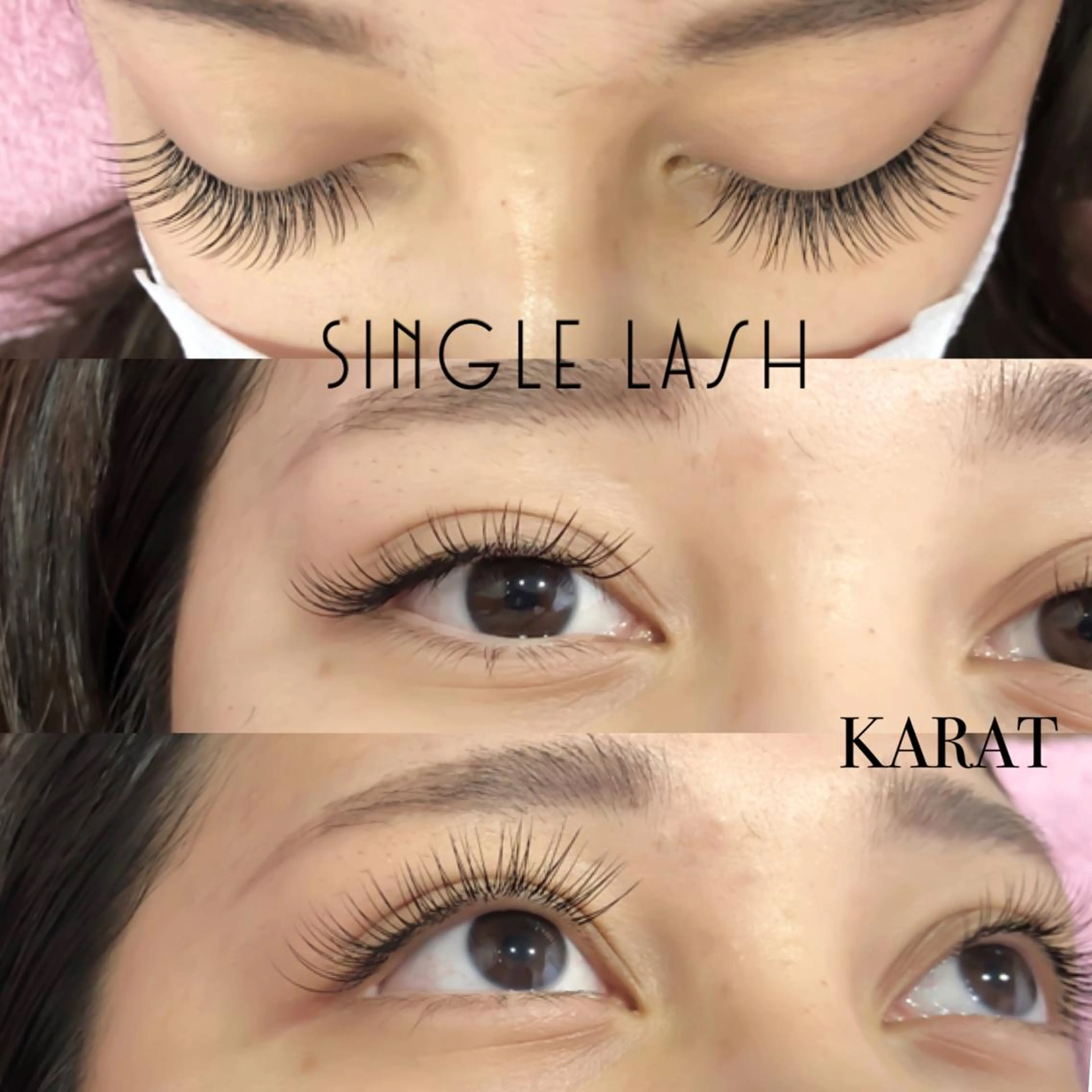 マツエク・マツパ ★KAEDE★伊勢崎 【KARAT】のマツエク・マツパデザイン