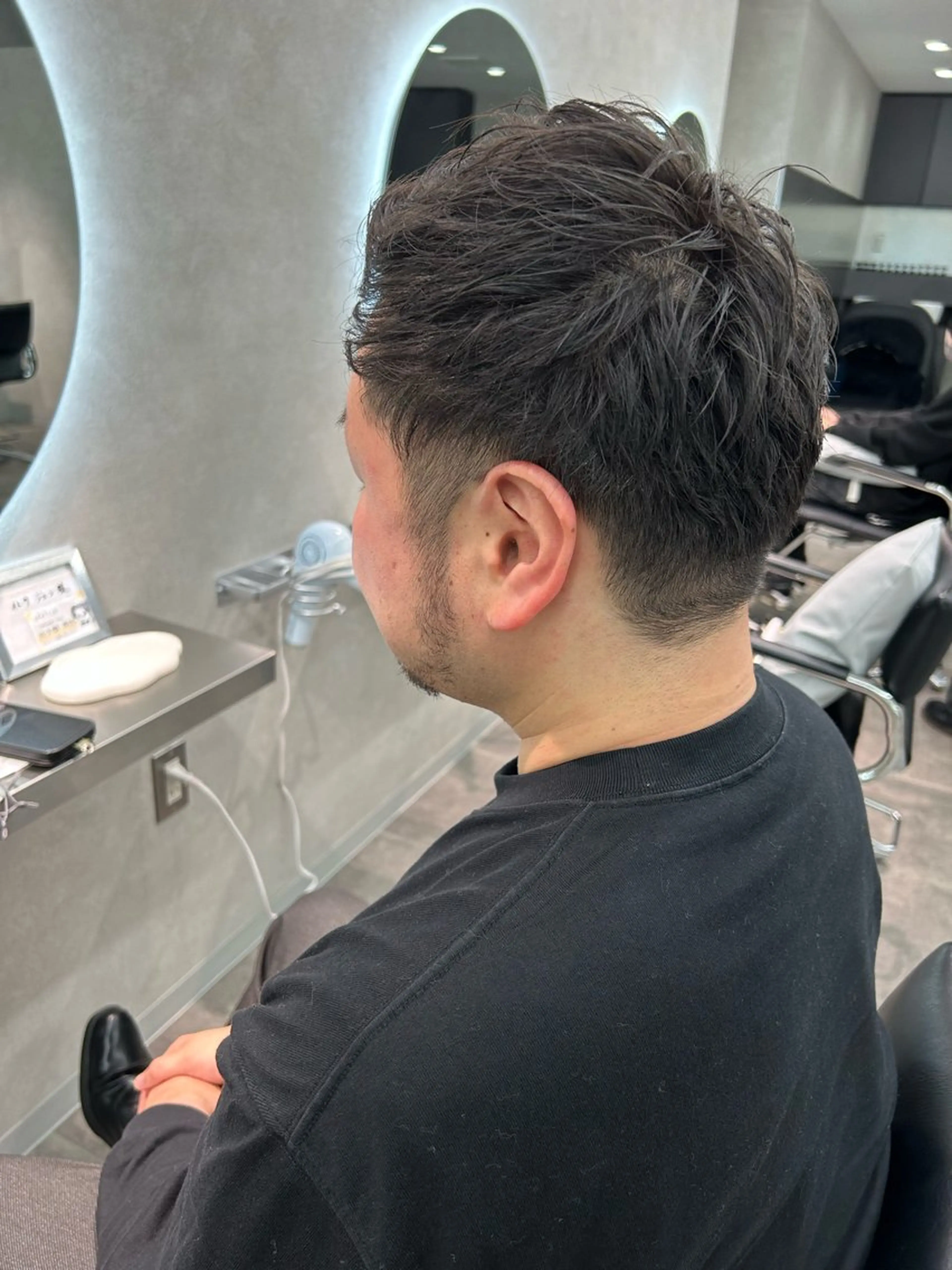 メンズカット＋白髪染めカラー【千葉駅】の写真