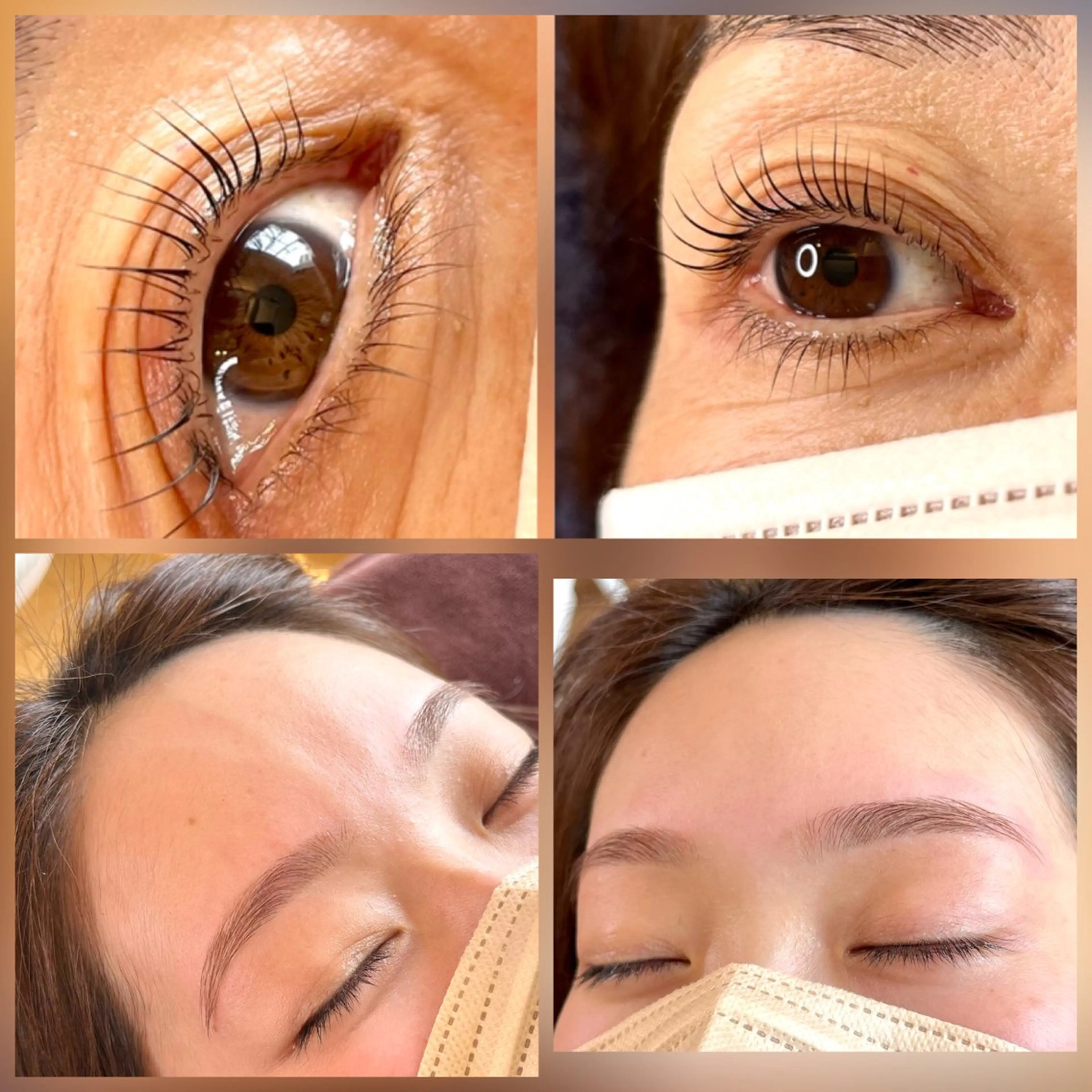 アイブロウWAX＆まつ毛パーマの写真