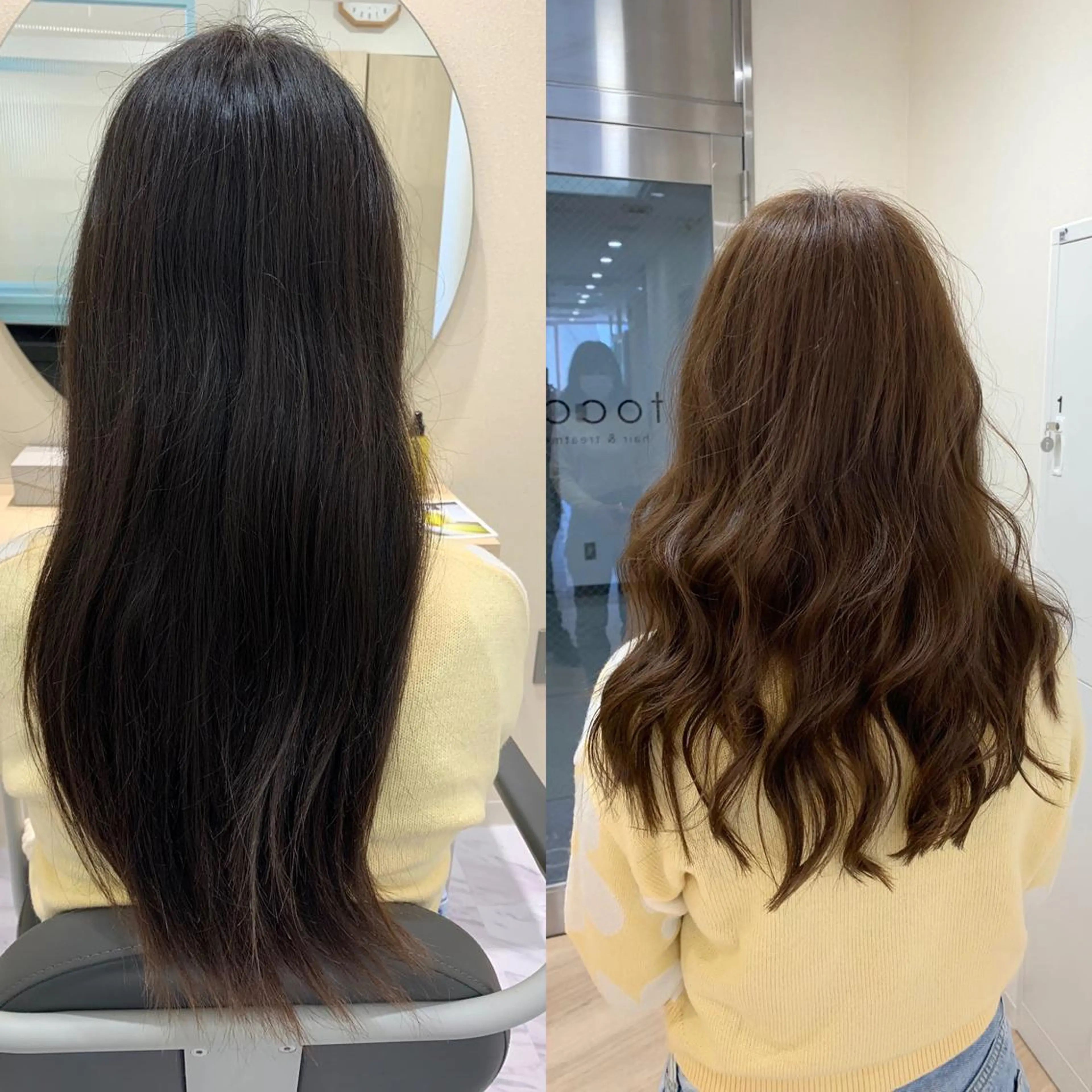 セミロング カット 縮毛矯正 トリートメント 丹野 圭太のヘアスタイル