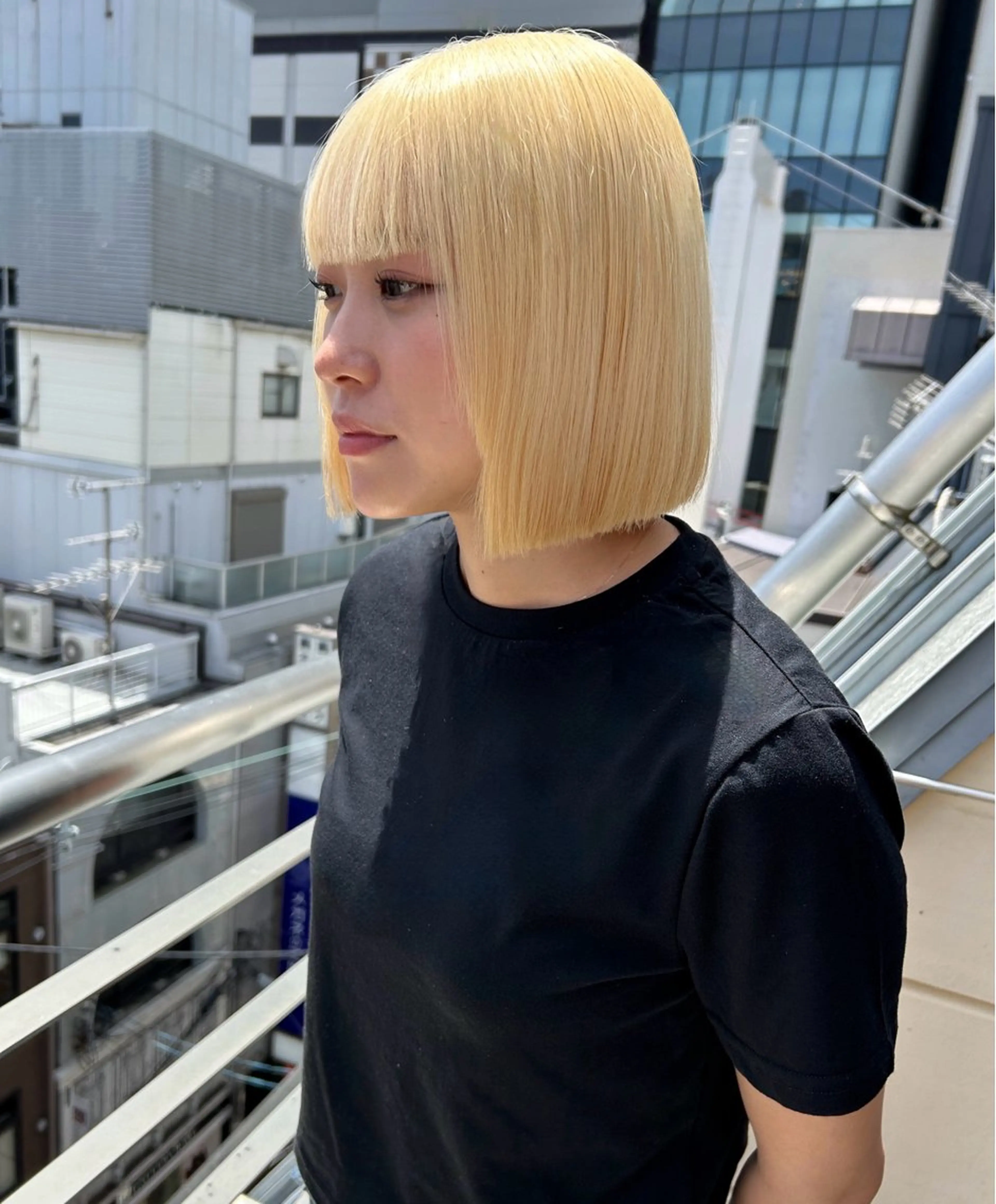 ミディアム カラー 透明感カラー/レイヤ ー🌙Honokaのヘアスタイル