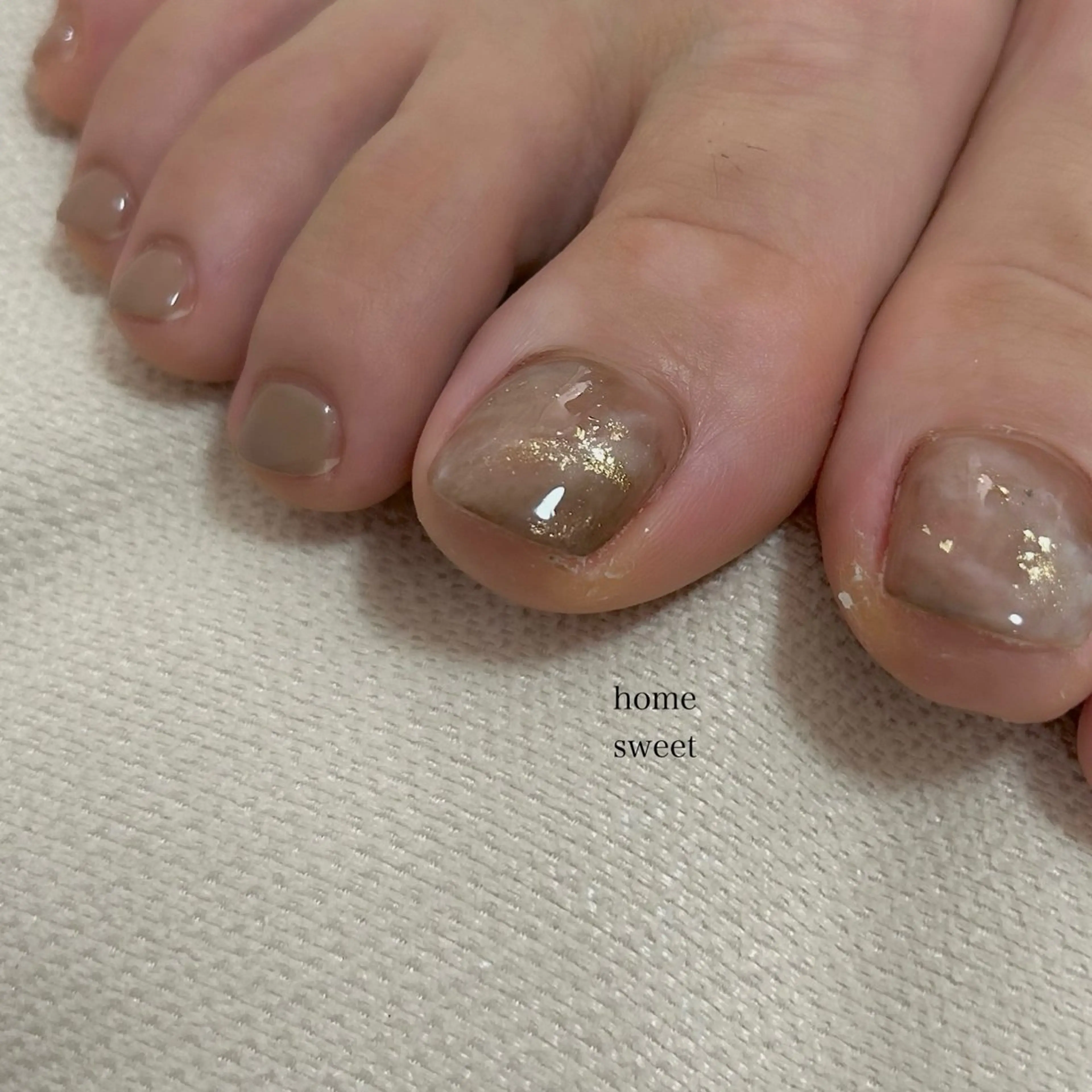 ショート ショートネイル. Home sweetのネイルデザイン