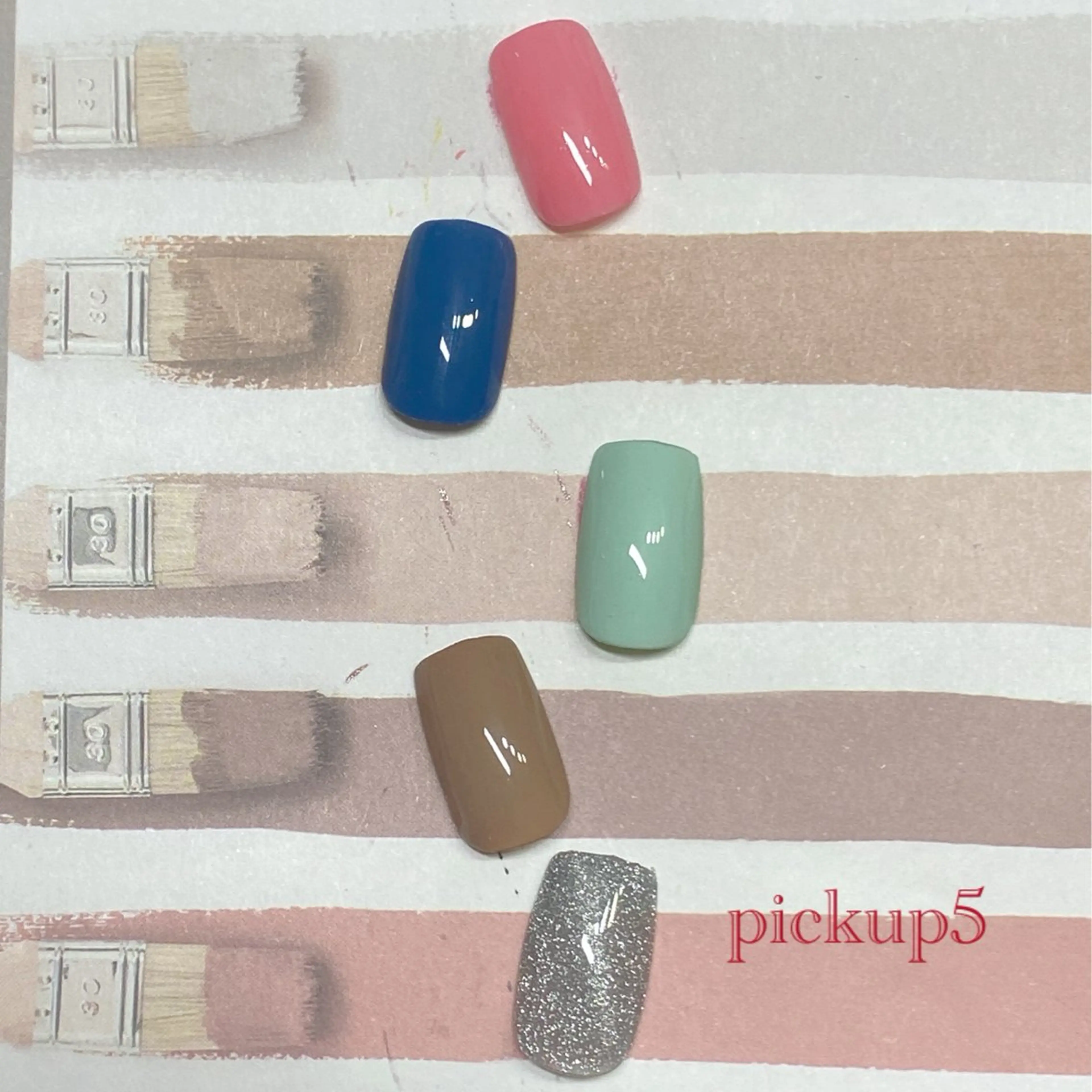 ネイル ジェルネイル ワンカラーネイル ネイリスト aicoのネイルデザイン