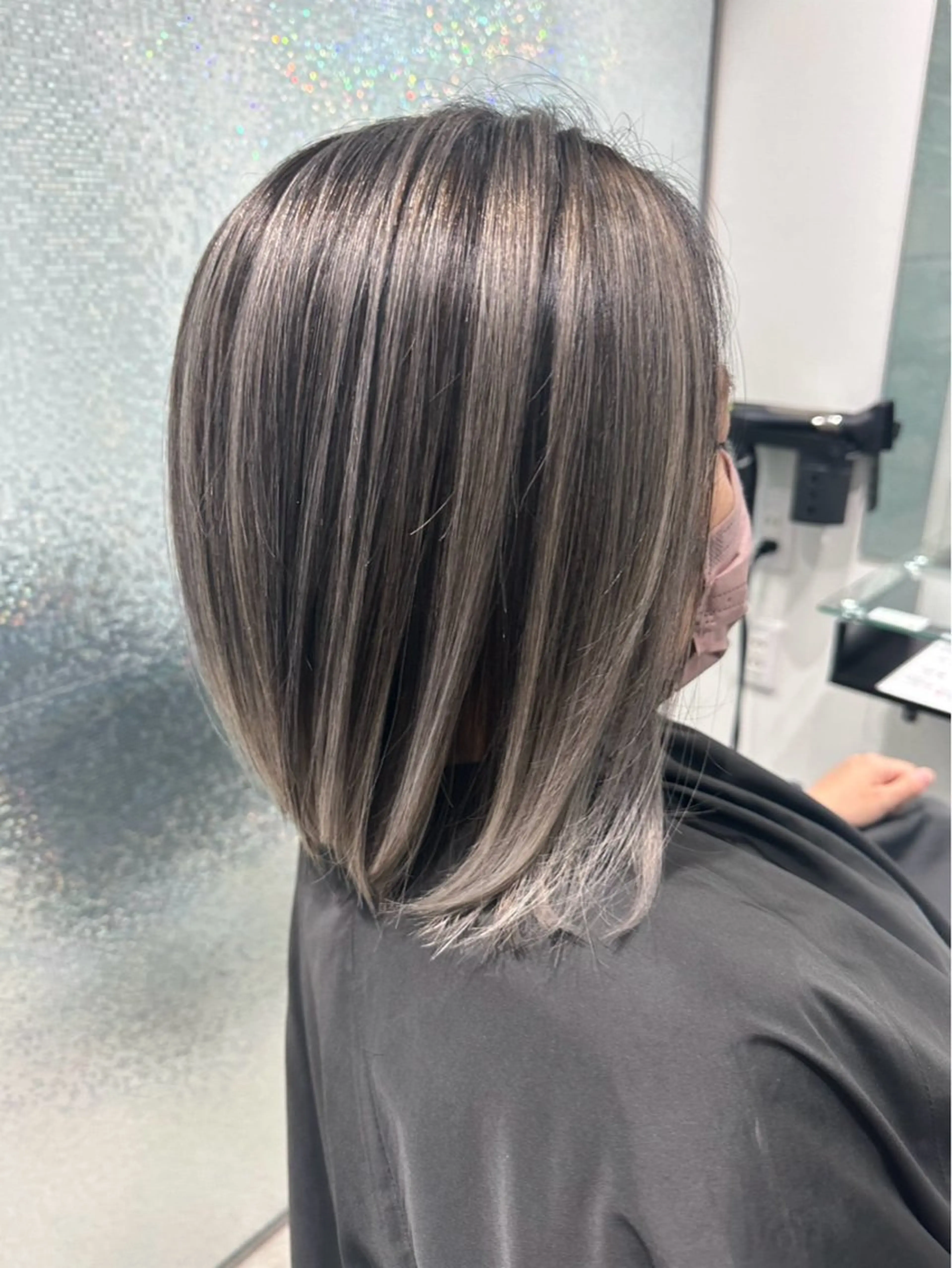 ミディアム 艶髪縮毛矯正 🫧🦋/YUINAのヘアスタイル