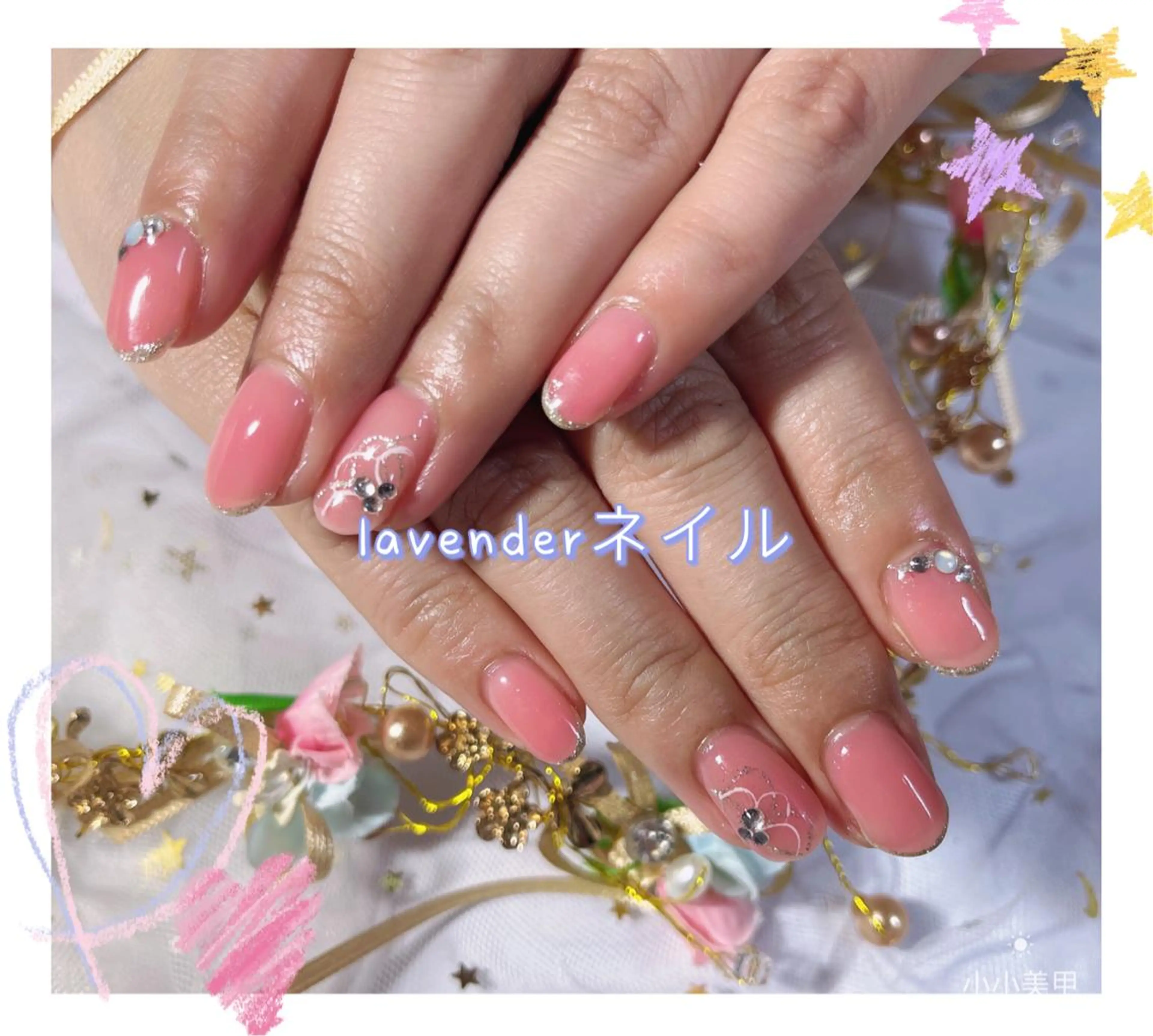 ネイル 日暮里2 lavenderのネイルデザイン