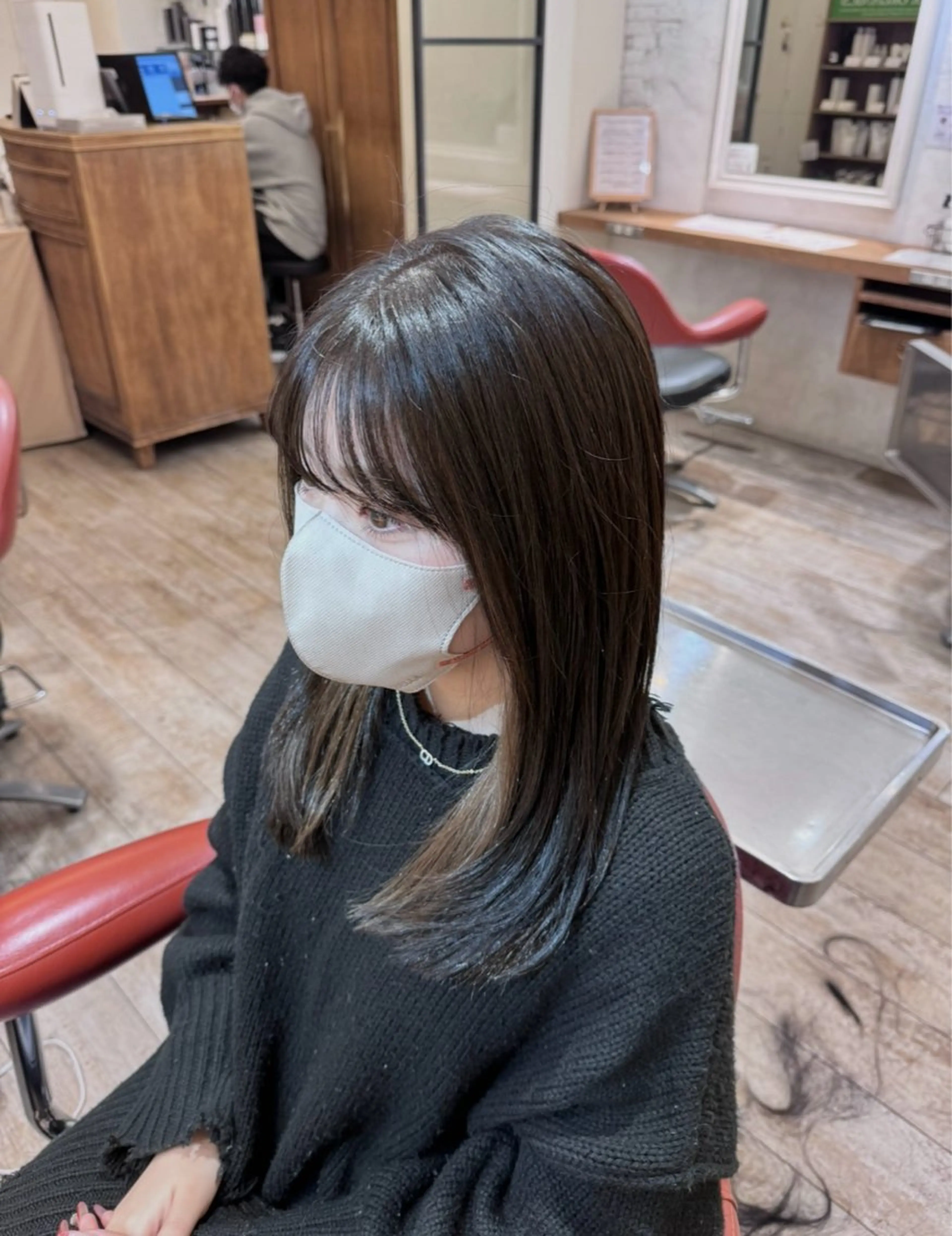 ミディアム 🐈‍⬛ ibuのヘアスタイル
