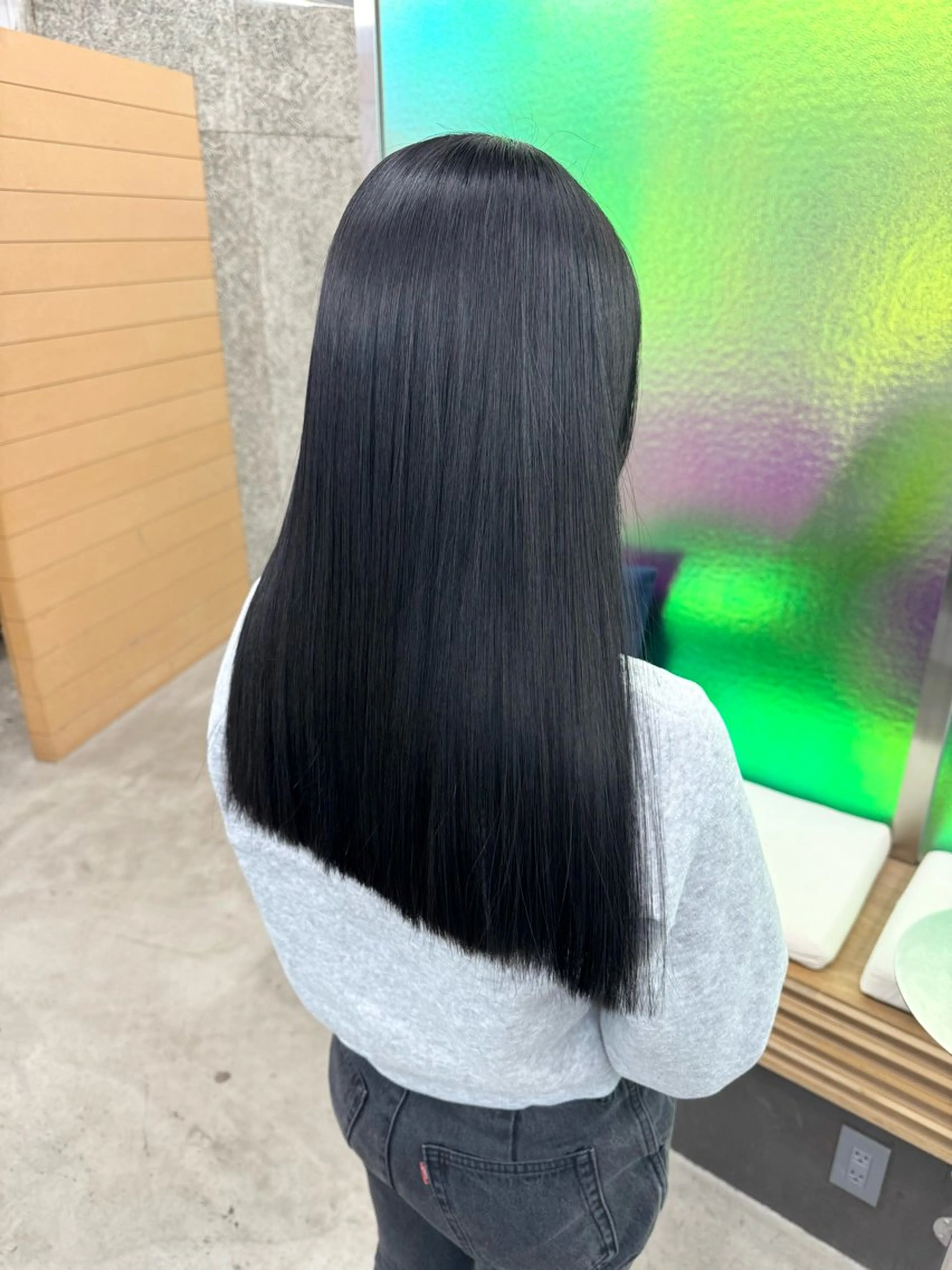 ロング 髪質改善 トリートメント 縮毛矯正 トリートメント 髪質改善×艶髪 🤍amane🤍のヘアスタイル