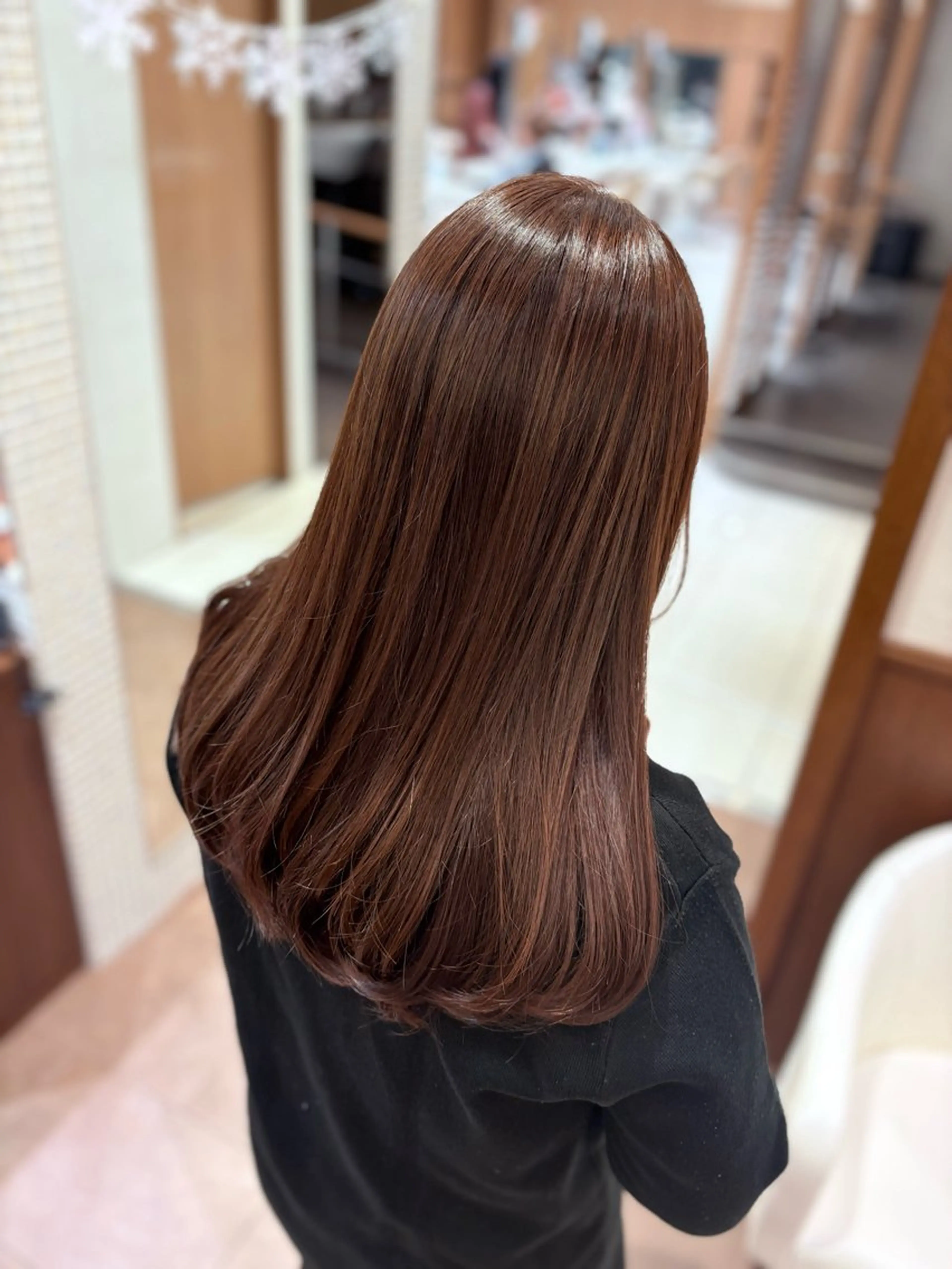 ロング カット ヘアカラー トリートメント 伊藤 アユミのヘアスタイル