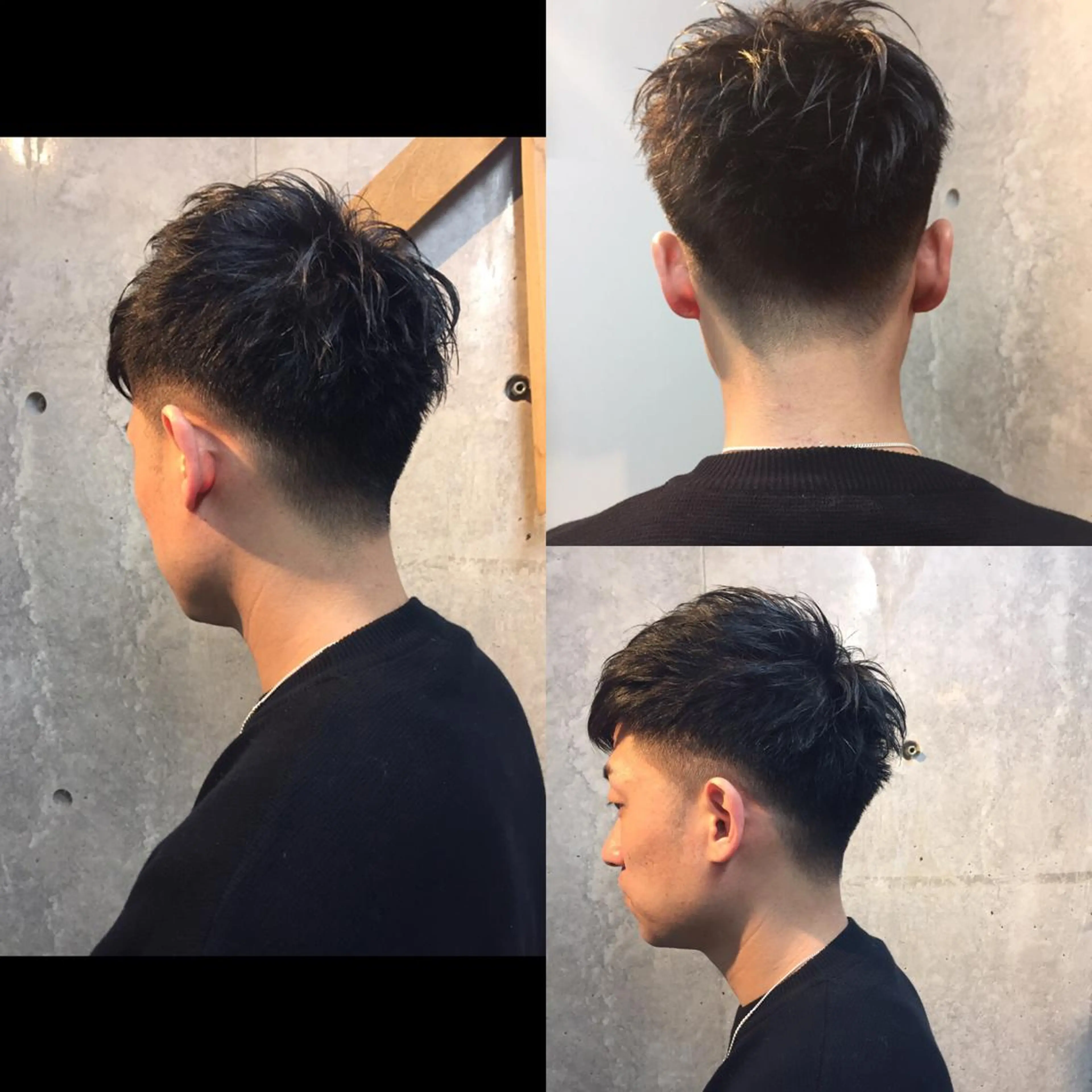ショート メンズ 及川 光のヘアスタイル