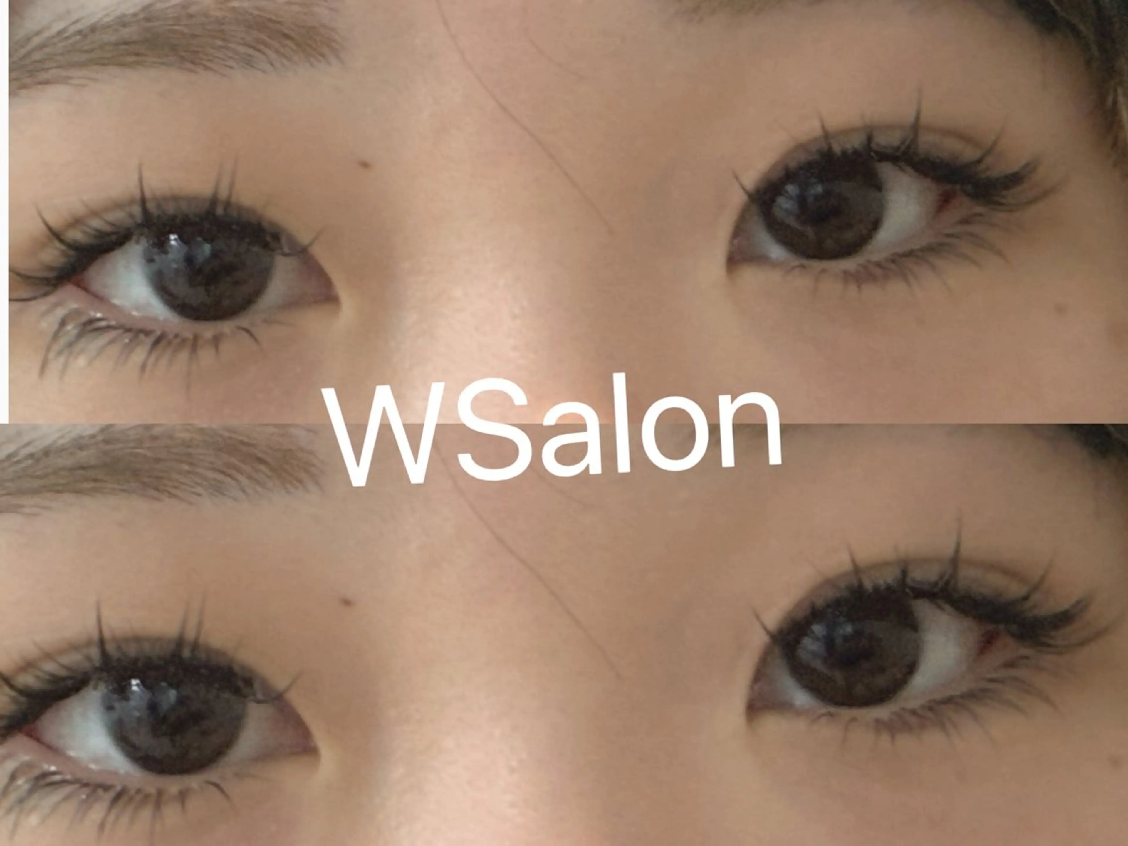 マツエク・マツパ 付け放題 バインドロック カラーマツエク フラットラッシュ 韓国風マツエク W Salon アイラッシュのマツエク・マツパデザイン