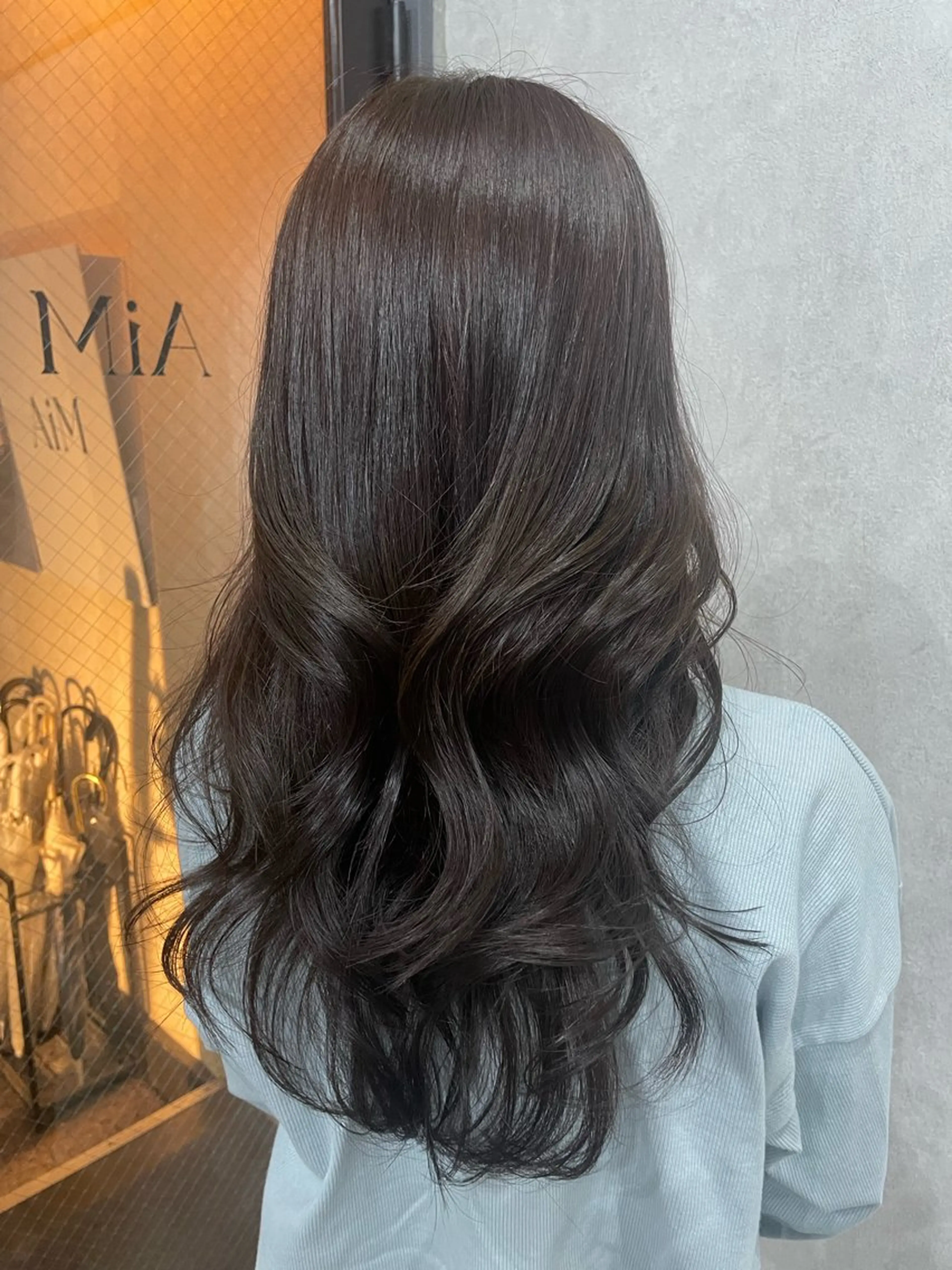 ロング カラー メンズ レイヤーカット AIRI layer cut hairのヘアスタイル