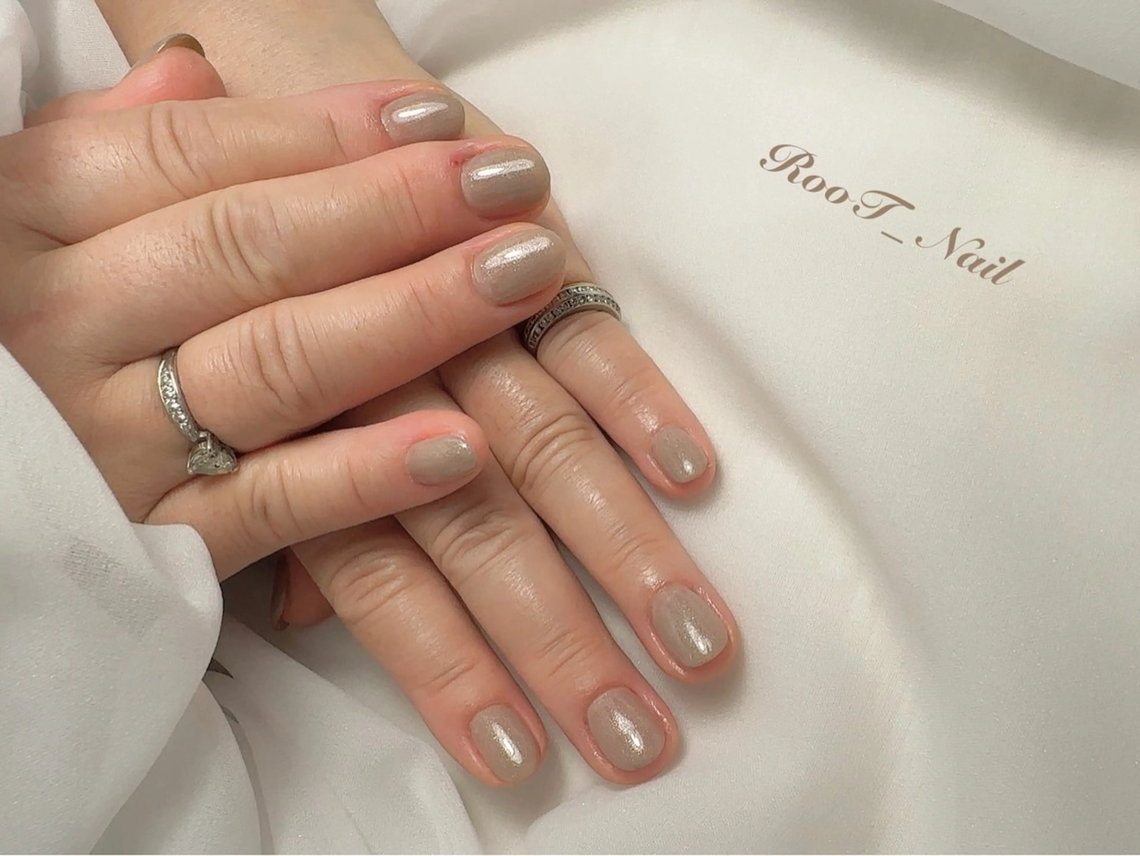 ネイル ラメ(グリッター) ハンドネイル RooT Nailのネイルデザイン