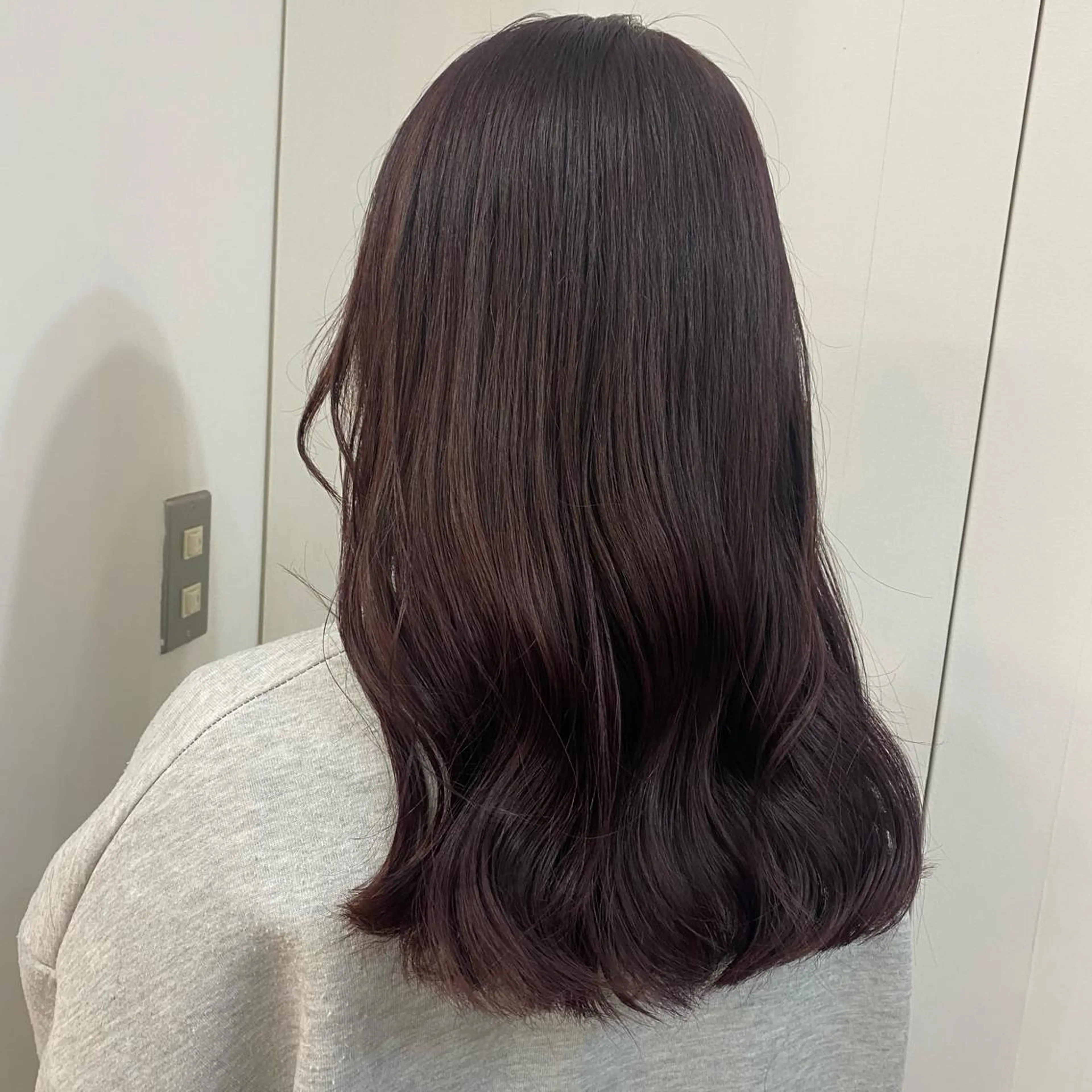 セミロング カラー 🪭risa 暖色/レイヤー🪭のヘアスタイル