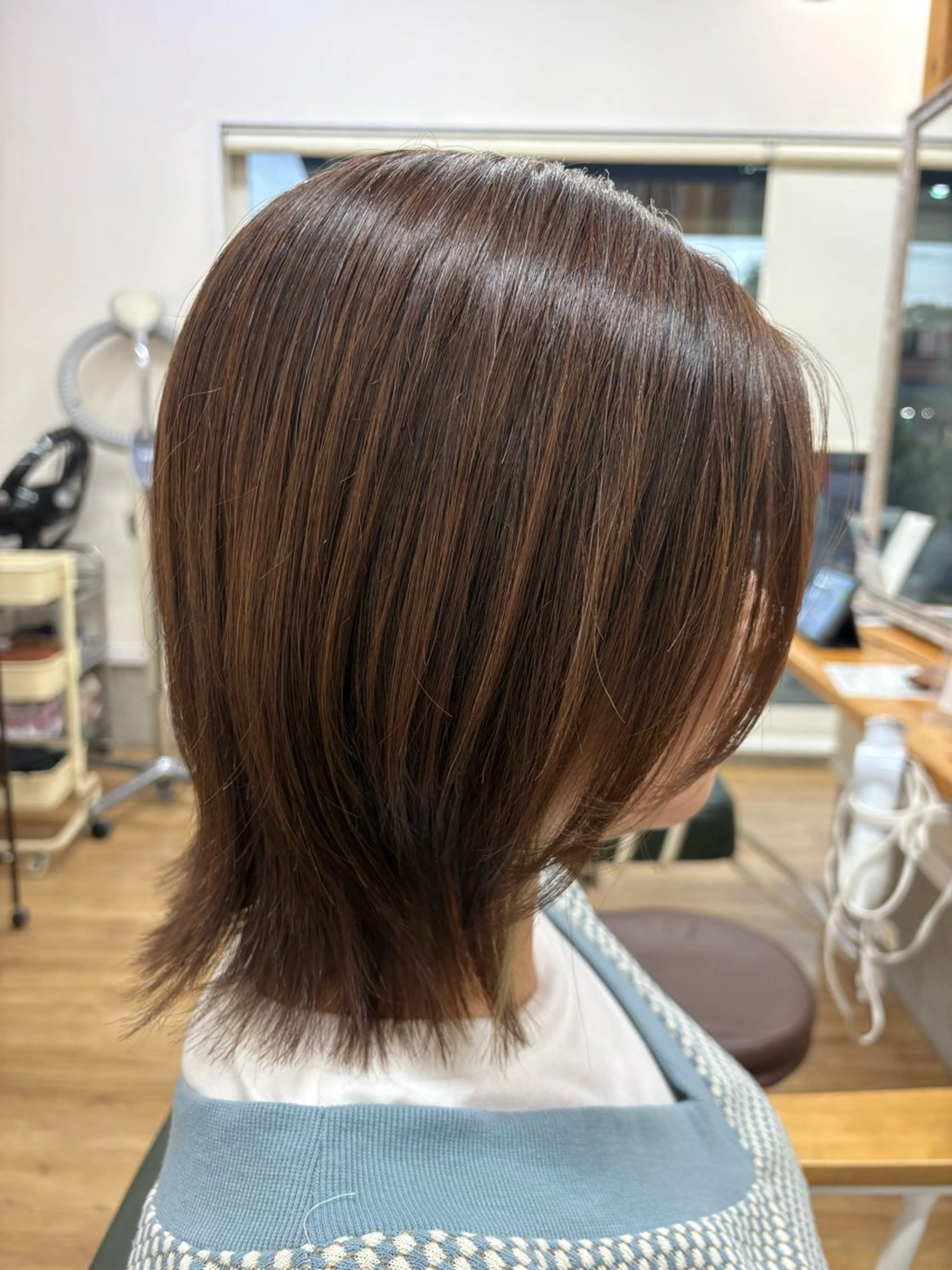 ミディアム ミディアムレイヤー レイヤーカット ritrovo/ Maiのヘアスタイル
