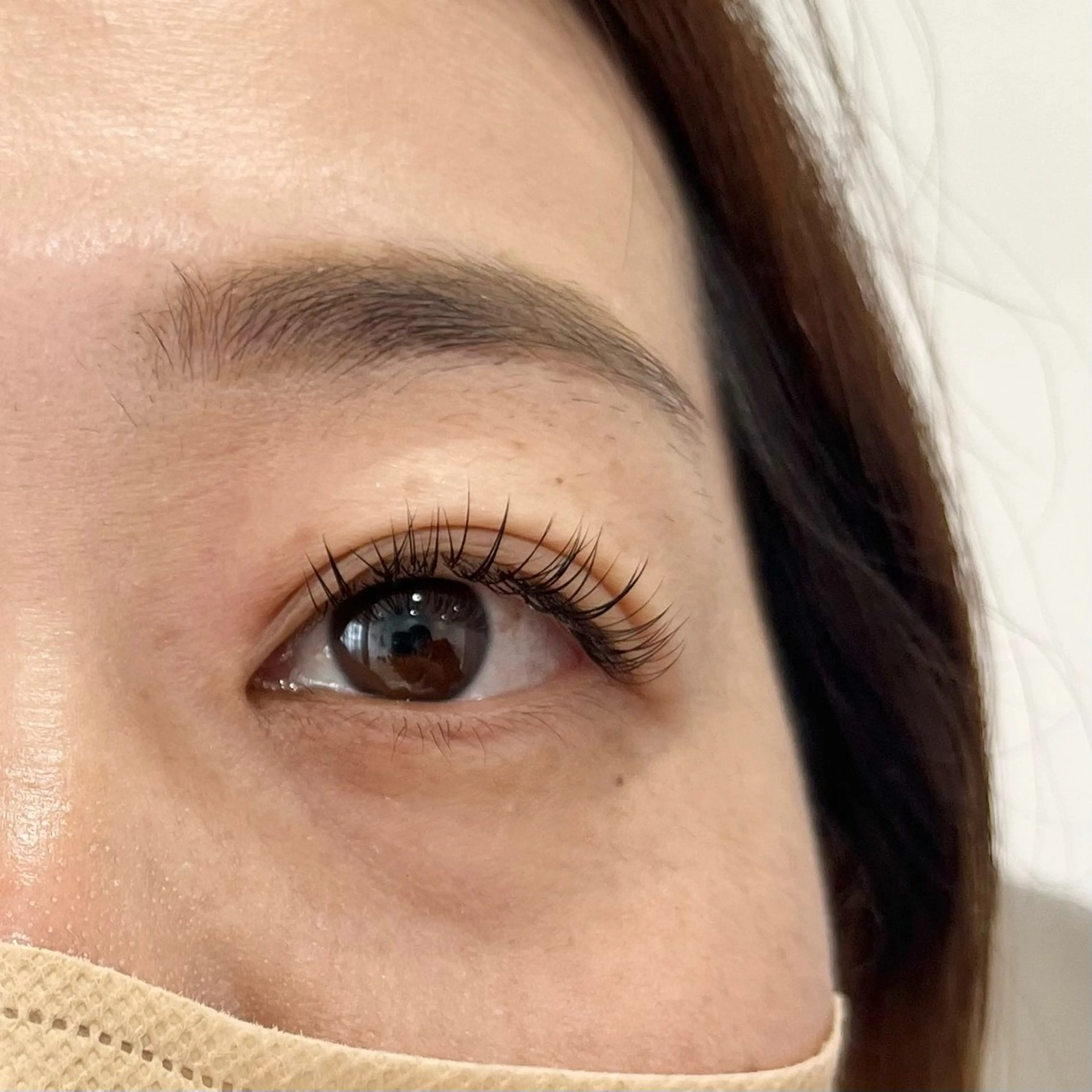 まつ毛エクステ100本の写真