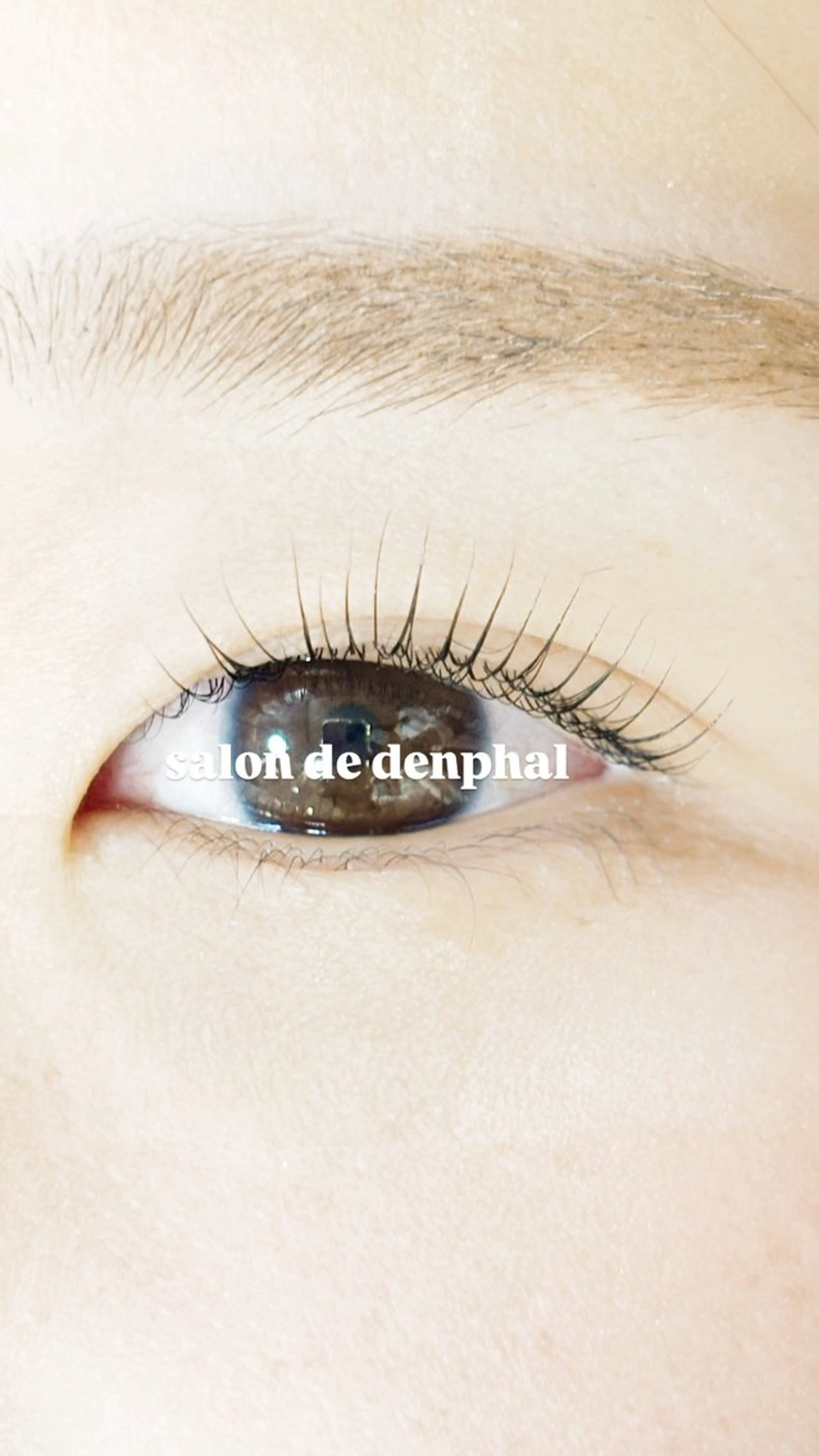 マツエク・マツパ 一重×まつ毛パーマ マツパ salon de denphal 片岡のマツエク・マツパデザイン