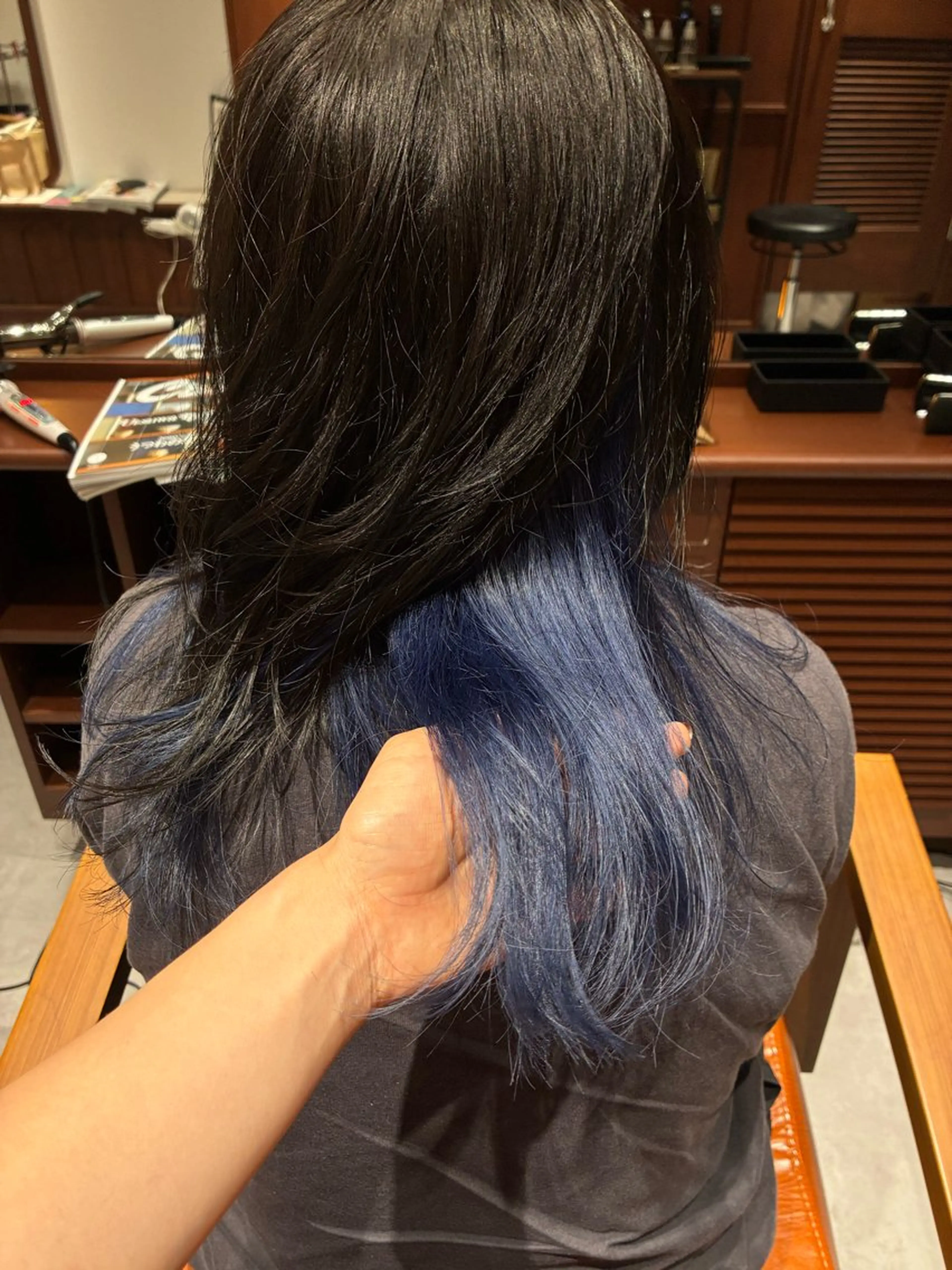 セミロング カラー ヘアアレンジ カット ヘアカラー トリートメント 💟Opus/ Mizuki🐕💟のヘアスタイル