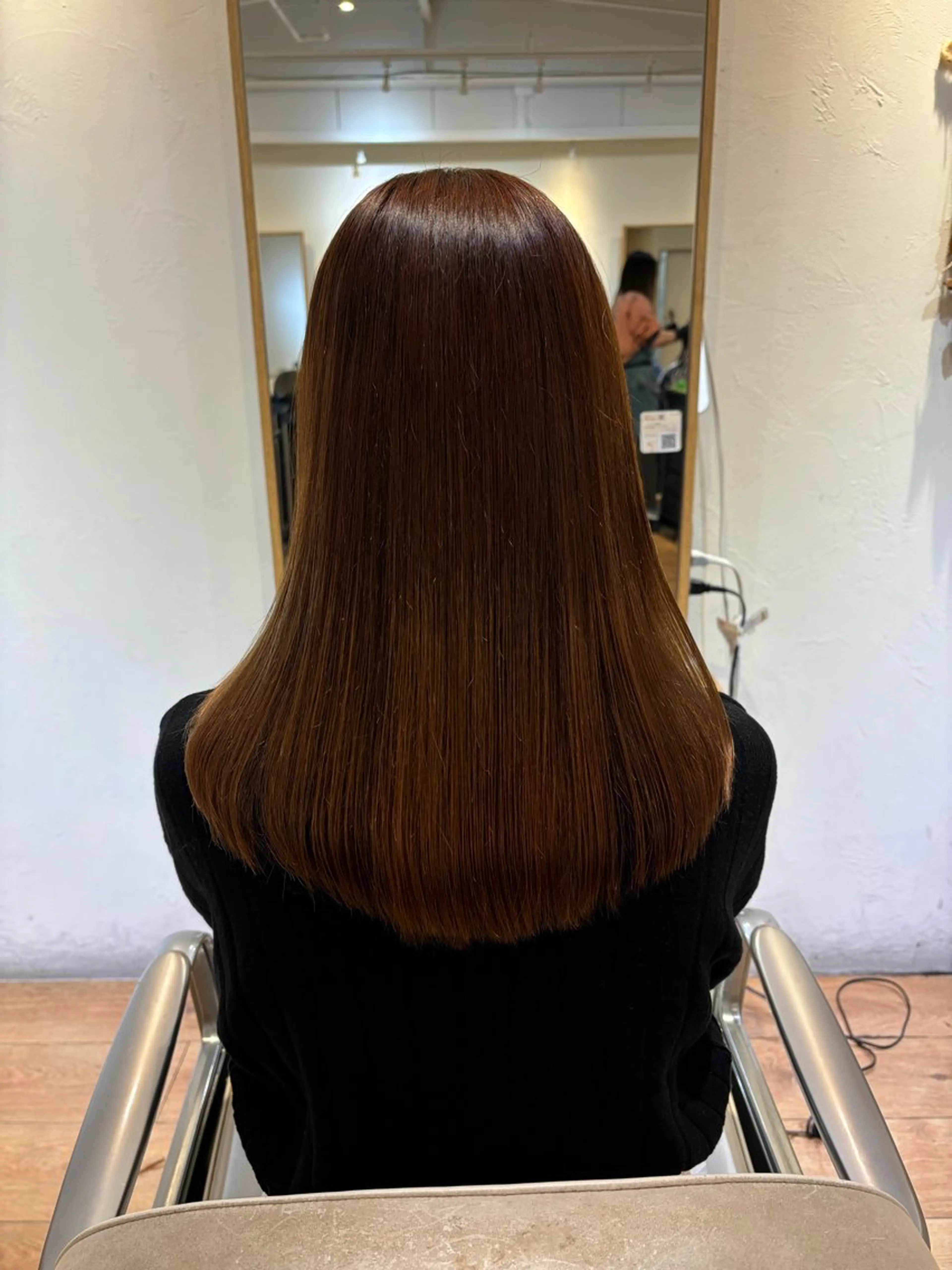 セミロング 髪質改善 トリートメント カット トリートメント newi 京橋 【yuuki】のヘアスタイル