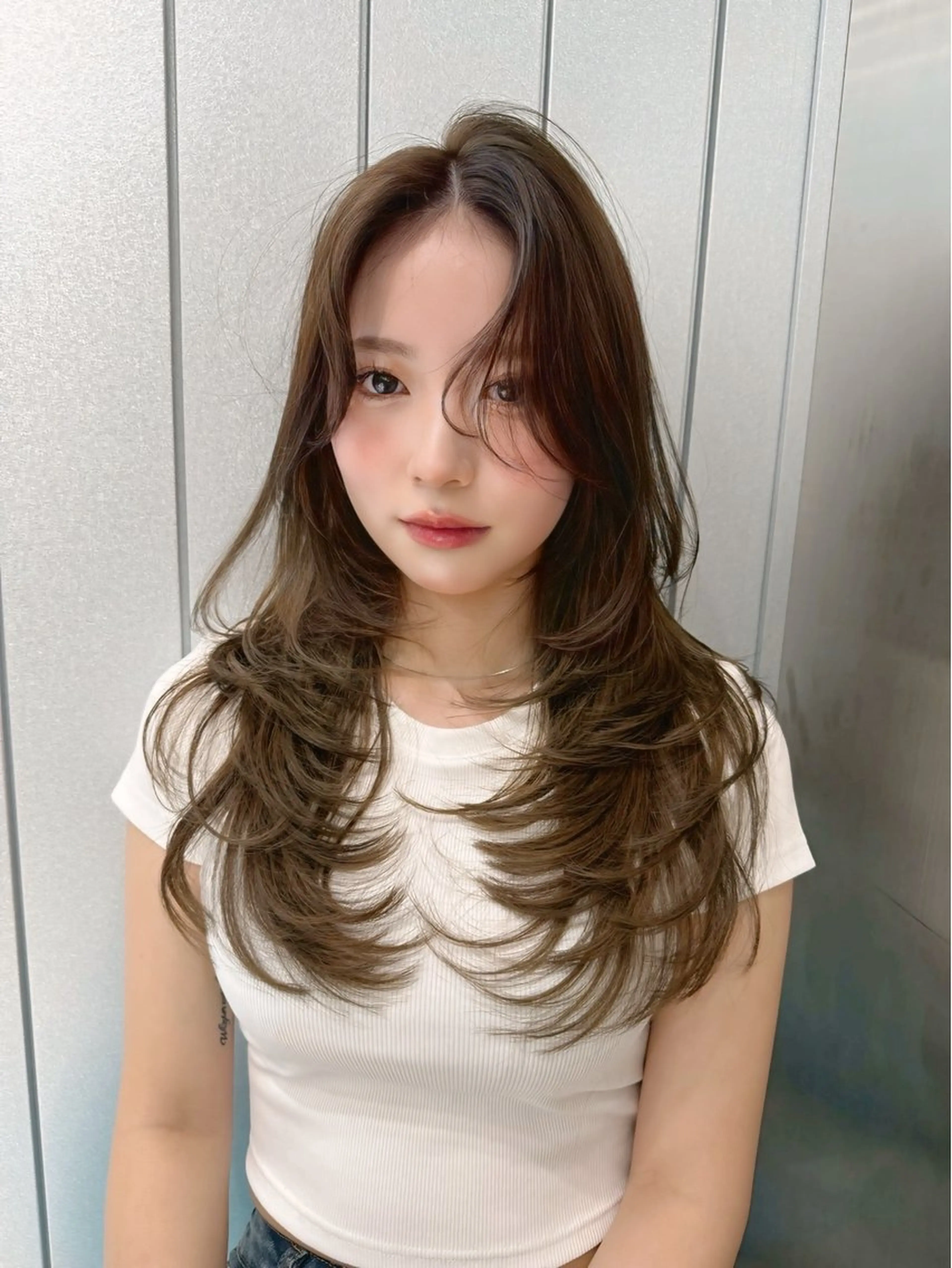 ロング カラー パーマ 💎髪質改善💎 LondMeliaのヘアスタイル